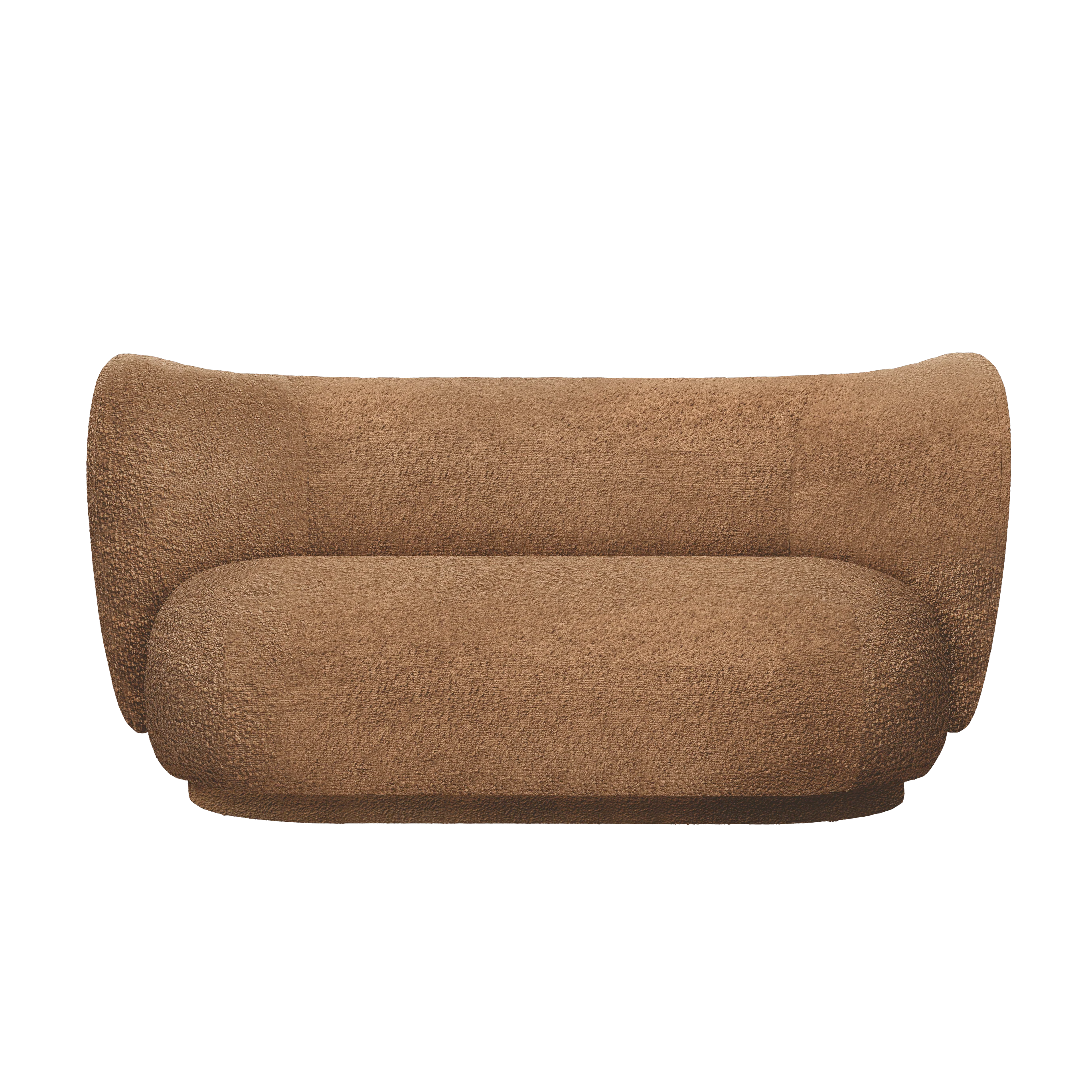 Sofa 2-osobowa RICO kawowy bouclé