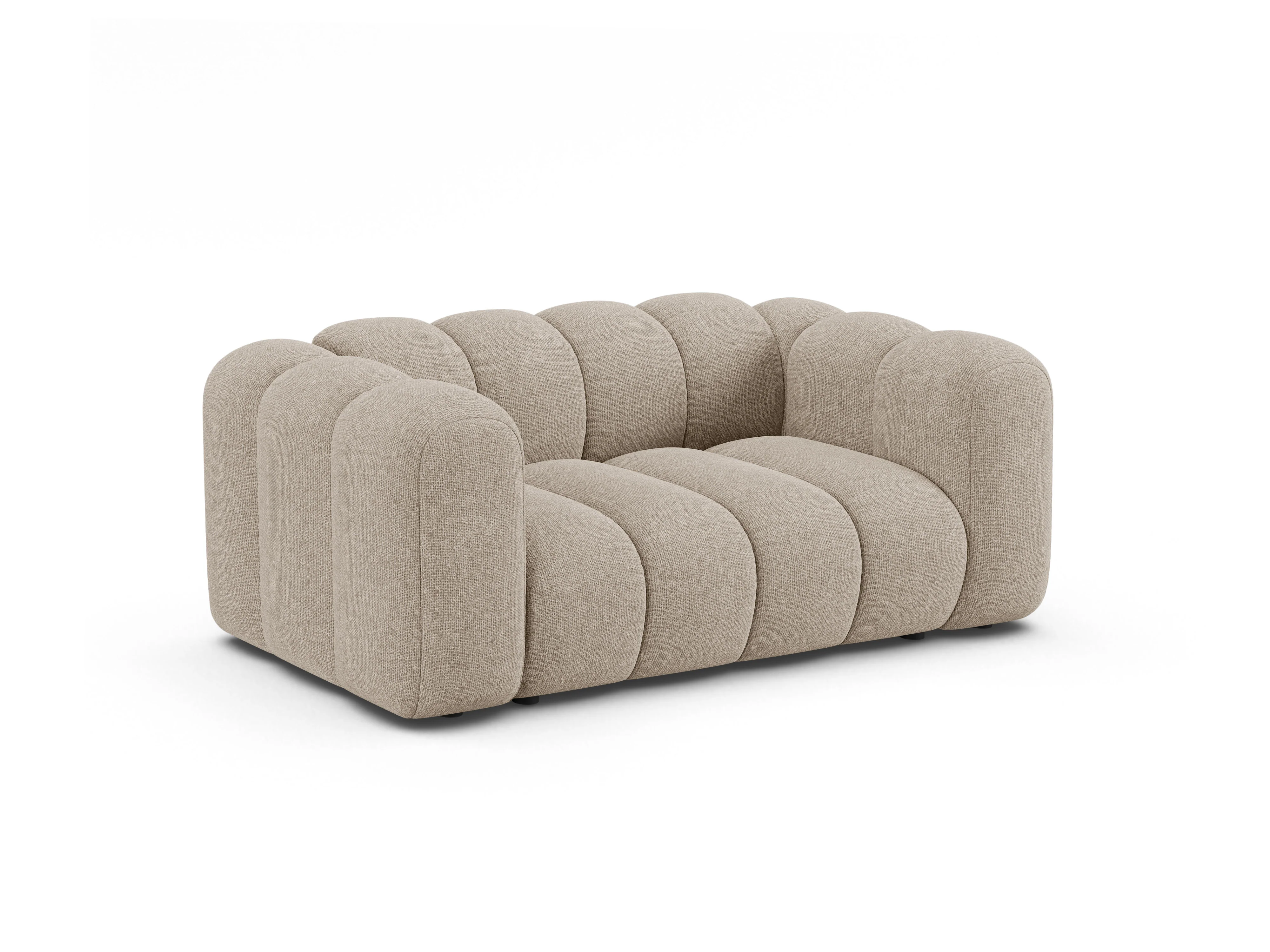 Sofa 2-osobowa LUPINE beżowy szenil