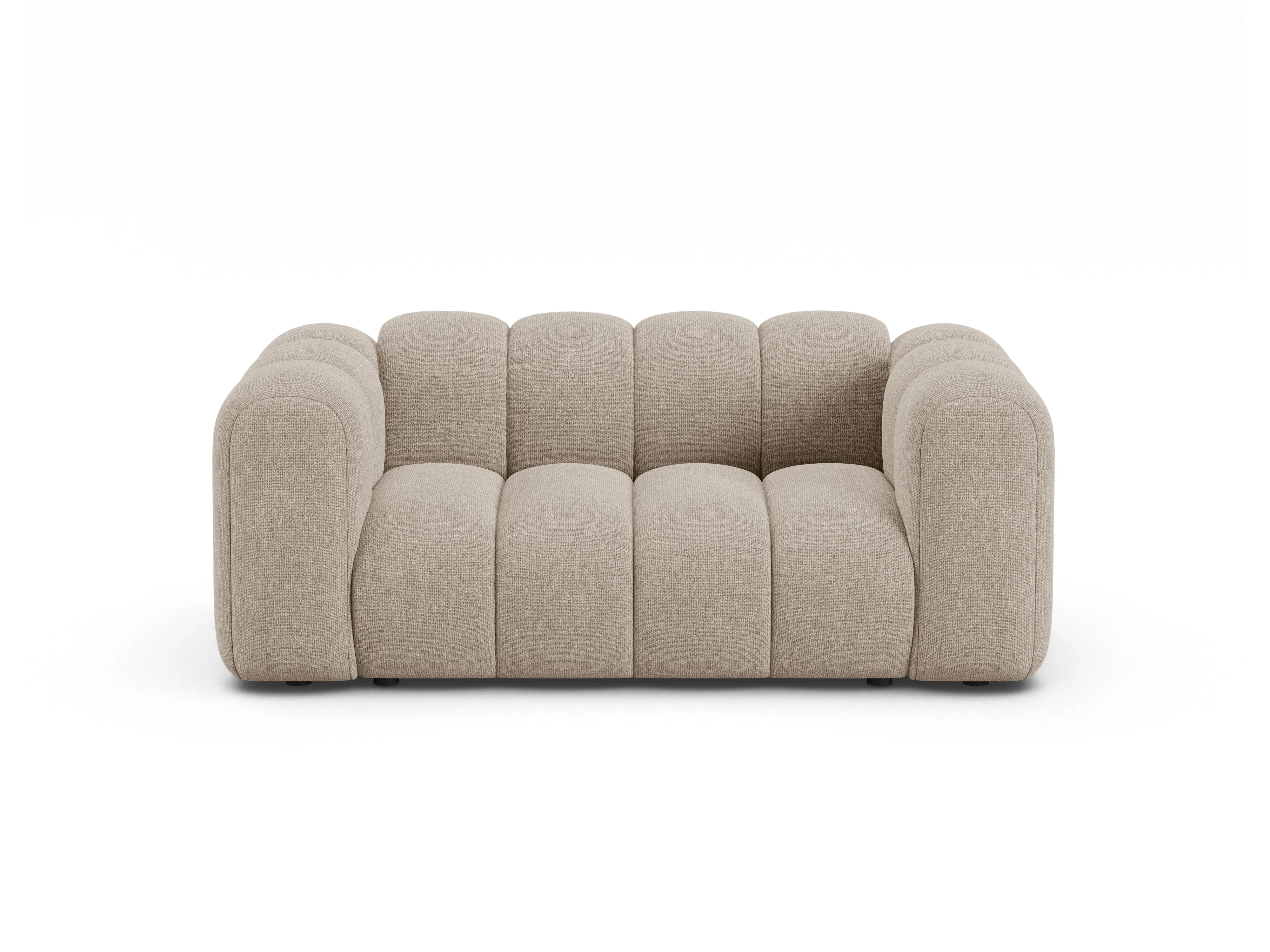 Sofa 2-osobowa LUPINE beżowy szenil - Image 3