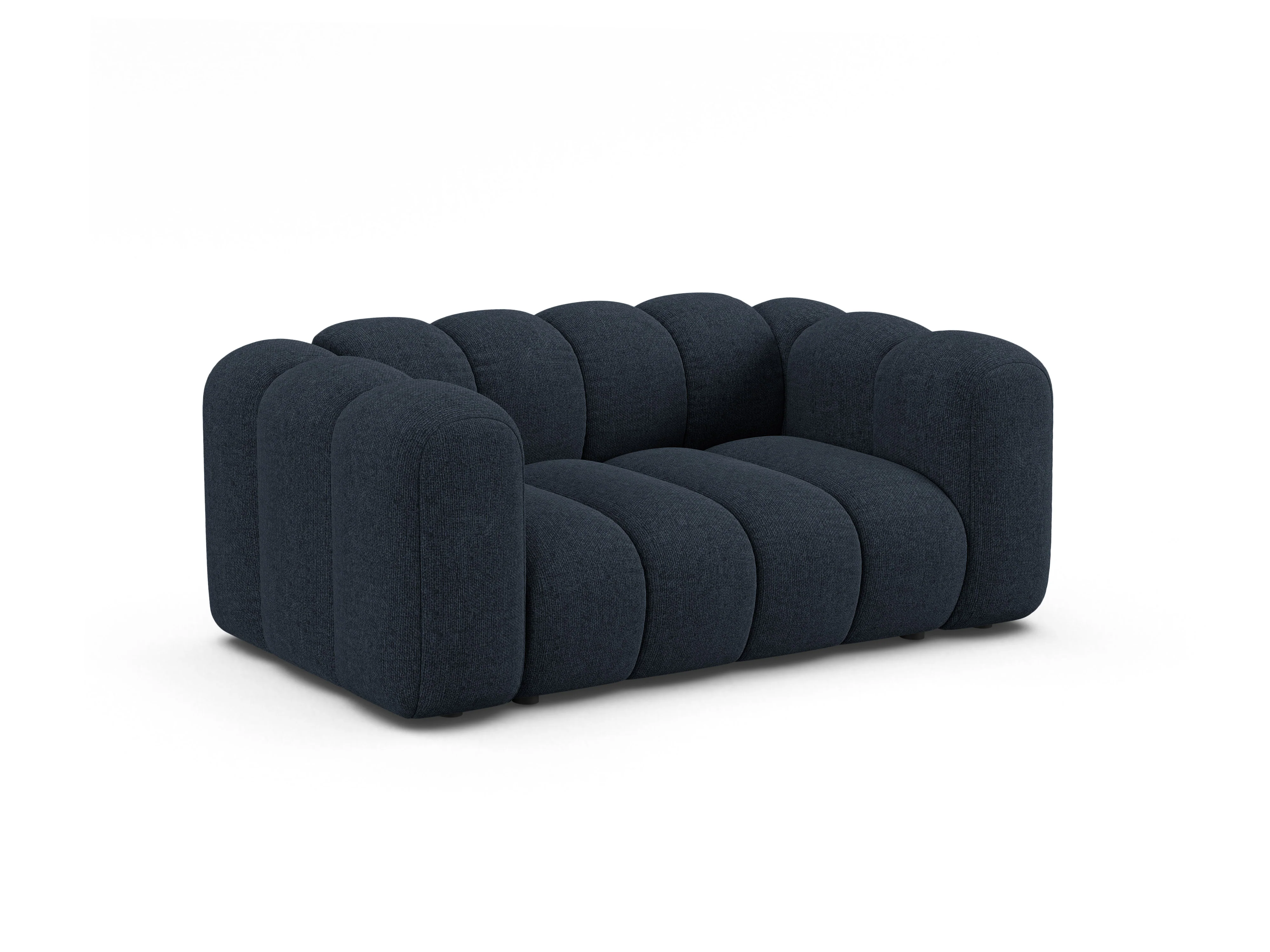 Sofa 2-osobowa LUPINE granatowy szenil