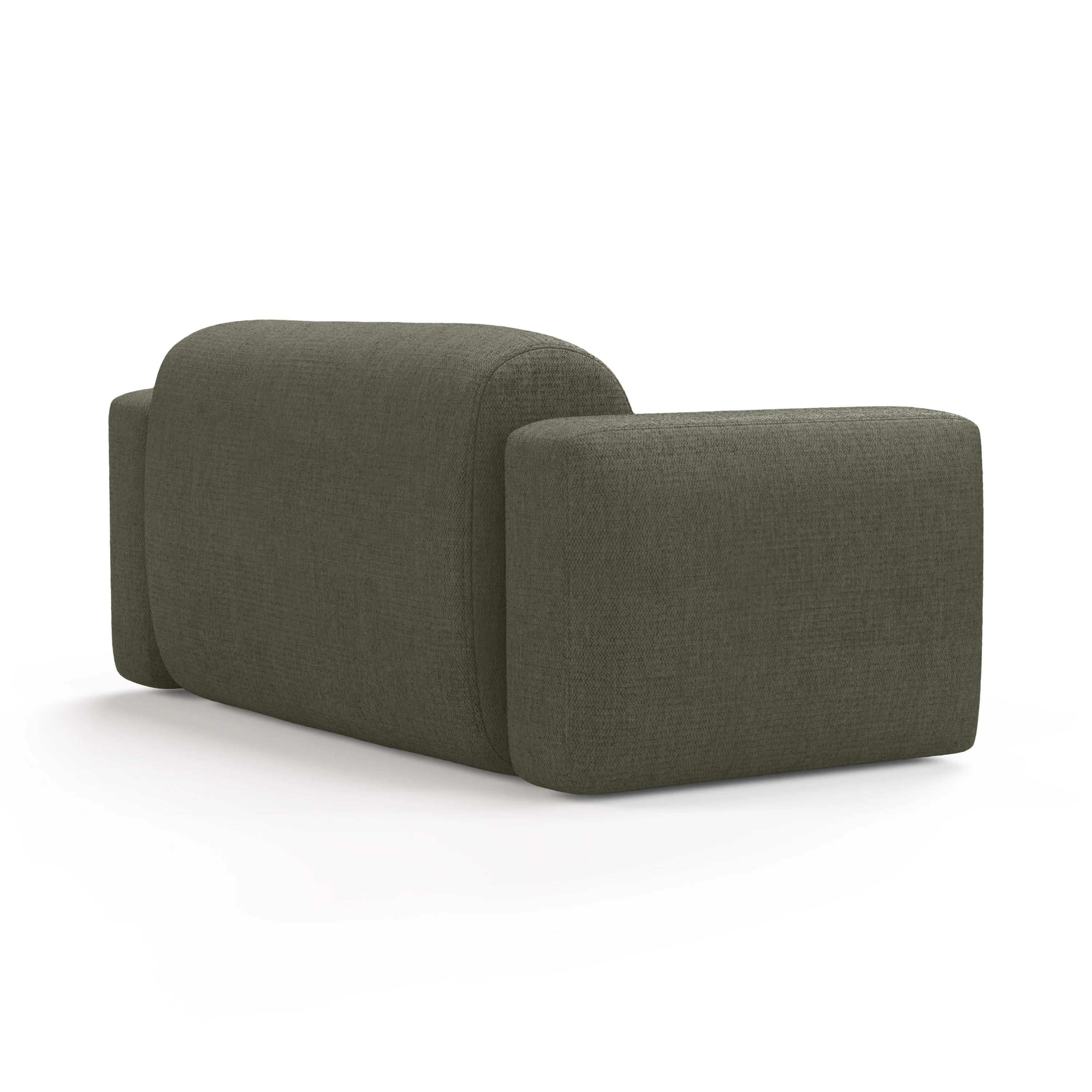 Sofa 2-osobowa STRINO oliwkowy szenil - Image 3
