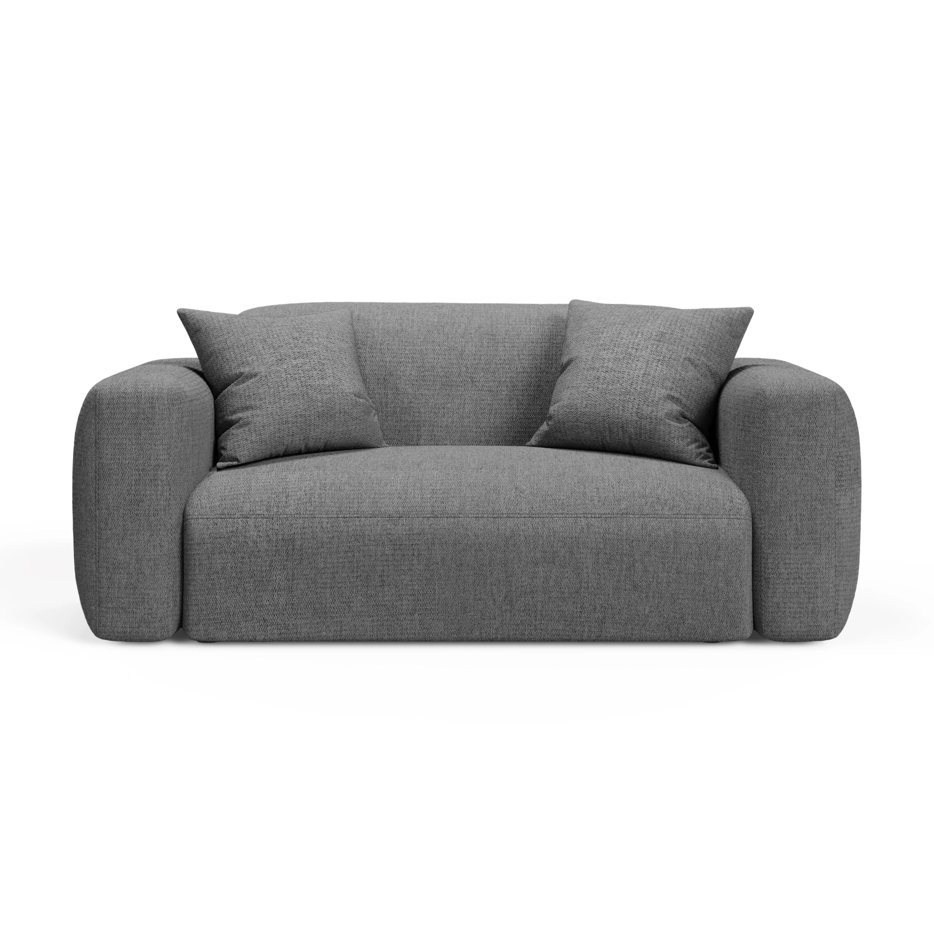 Sofa 2-osobowa STRINO szary szenil - Image 2