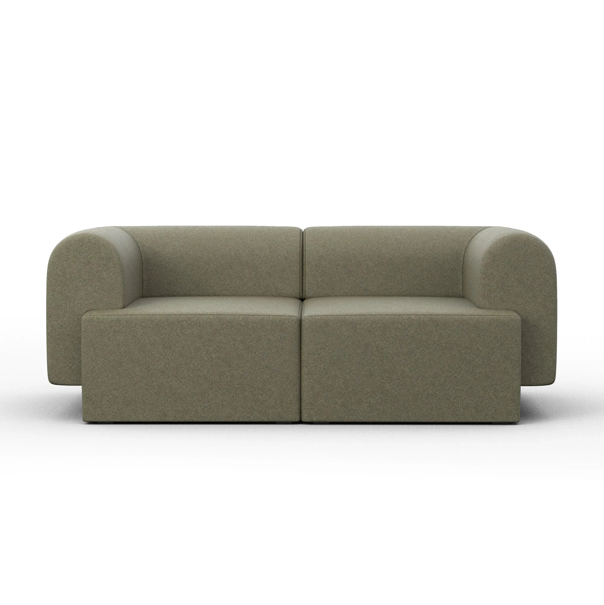 Sofa 2-osobowa TORI zielony