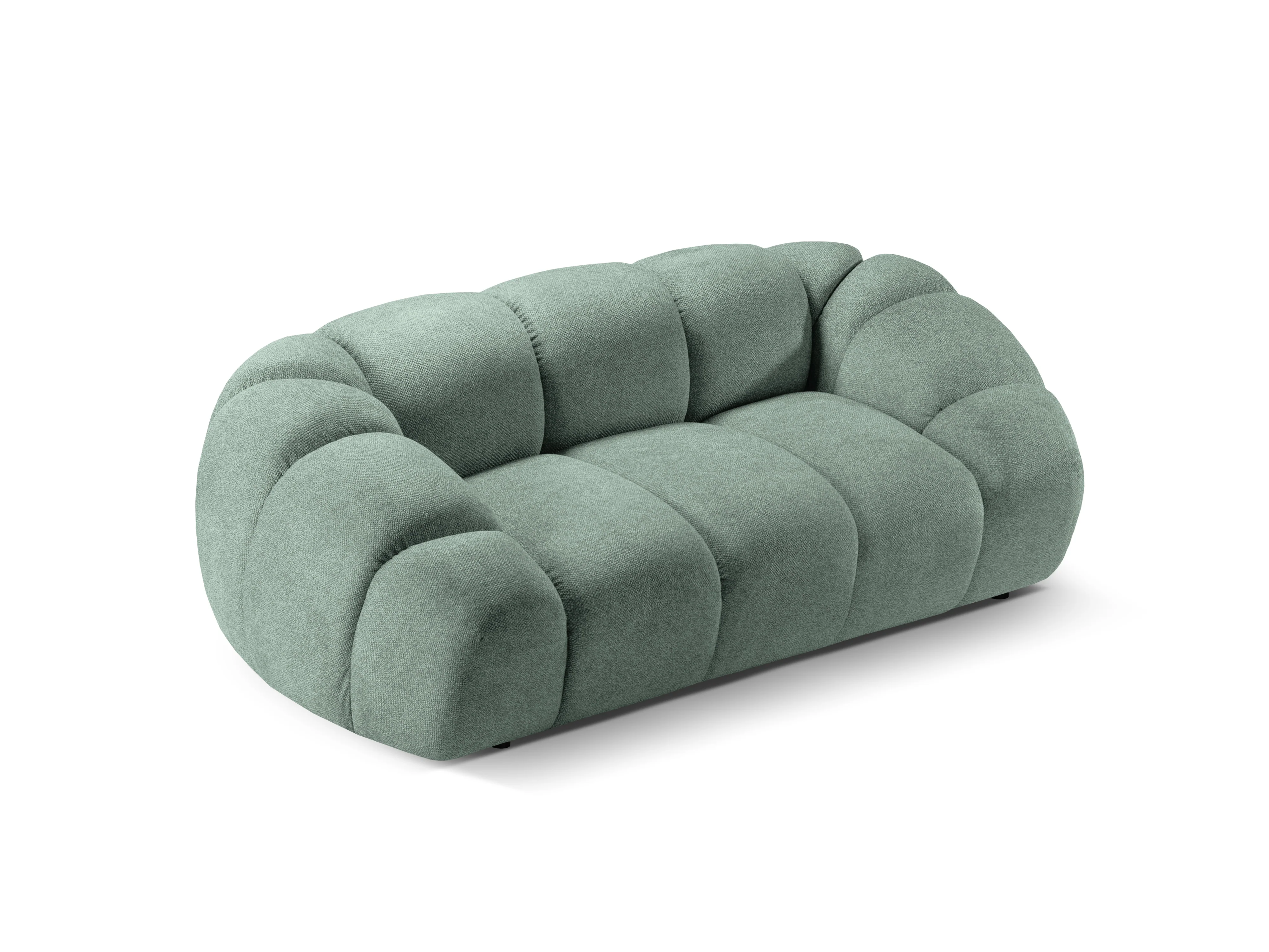Sofa 2-osobowa DIANA miętowy szenil - Image 4