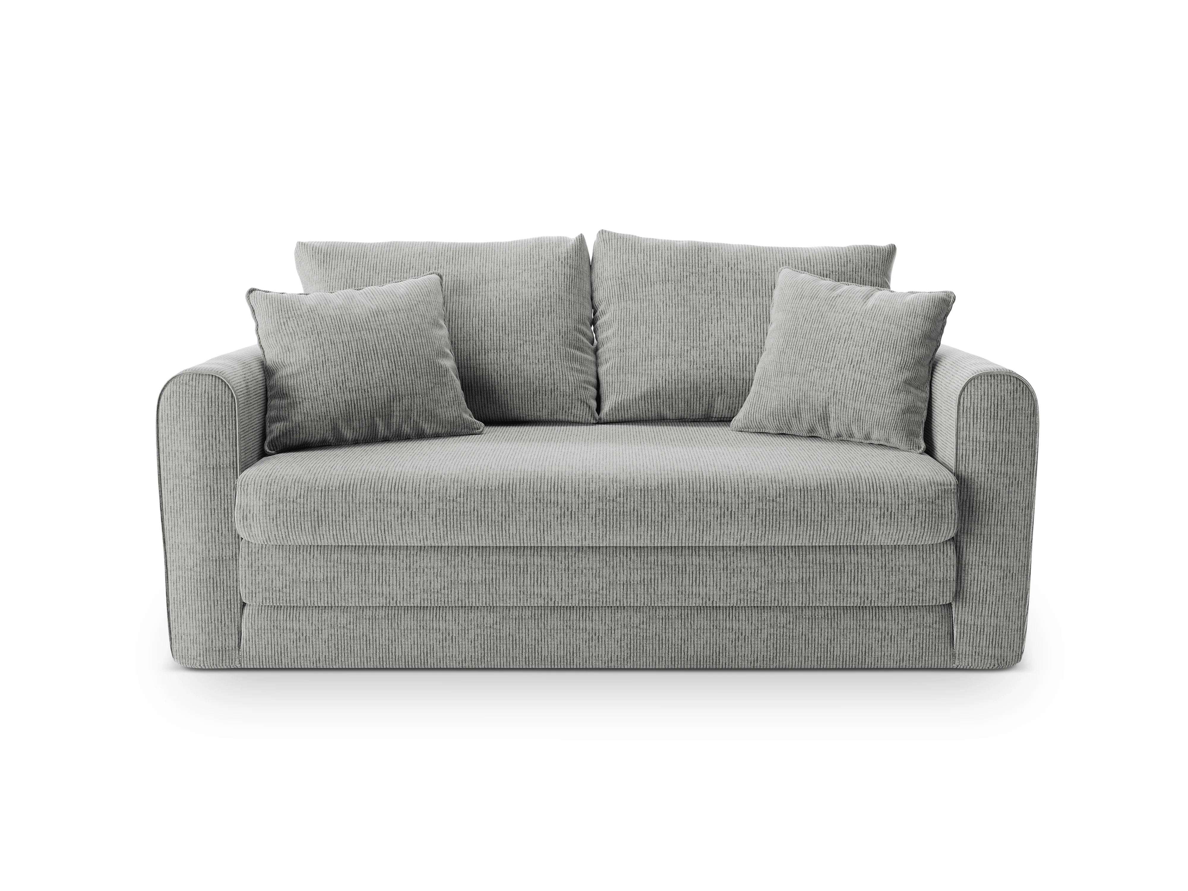 Sofa 2-osobowa z funkcją spania LIDO ciepły szary melanż - Image 4
