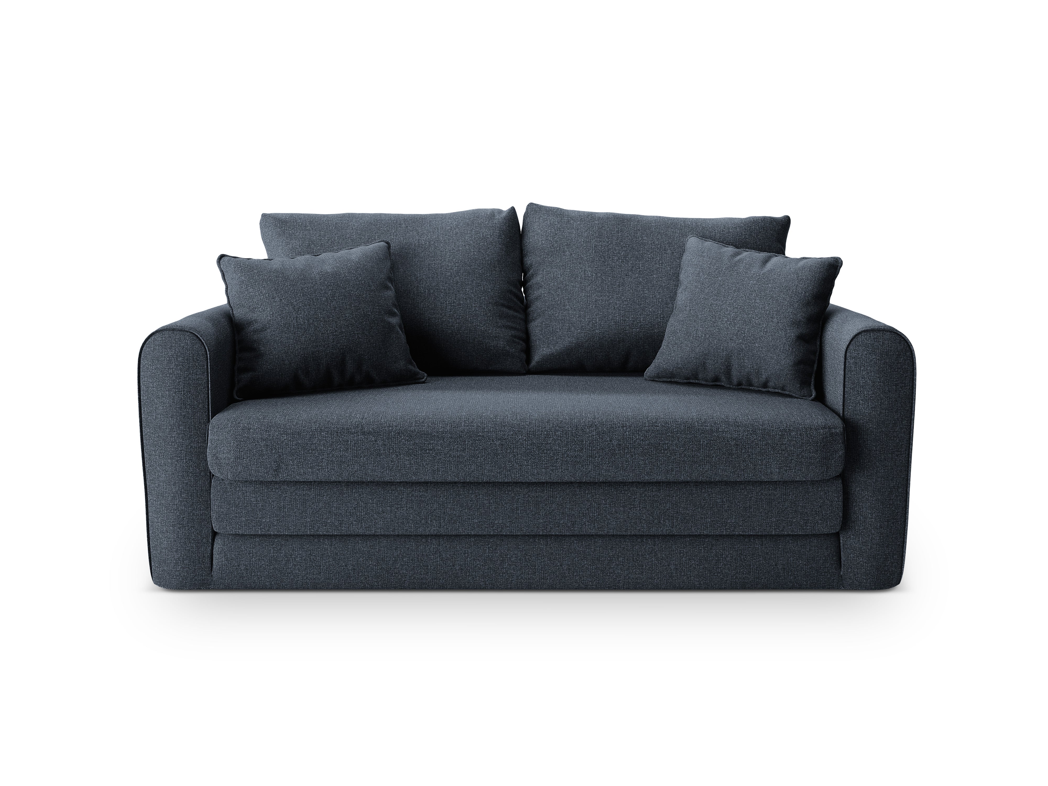 Sofa 2-osobowa z funkcją spania LIDO ciemny niebieski - Image 4