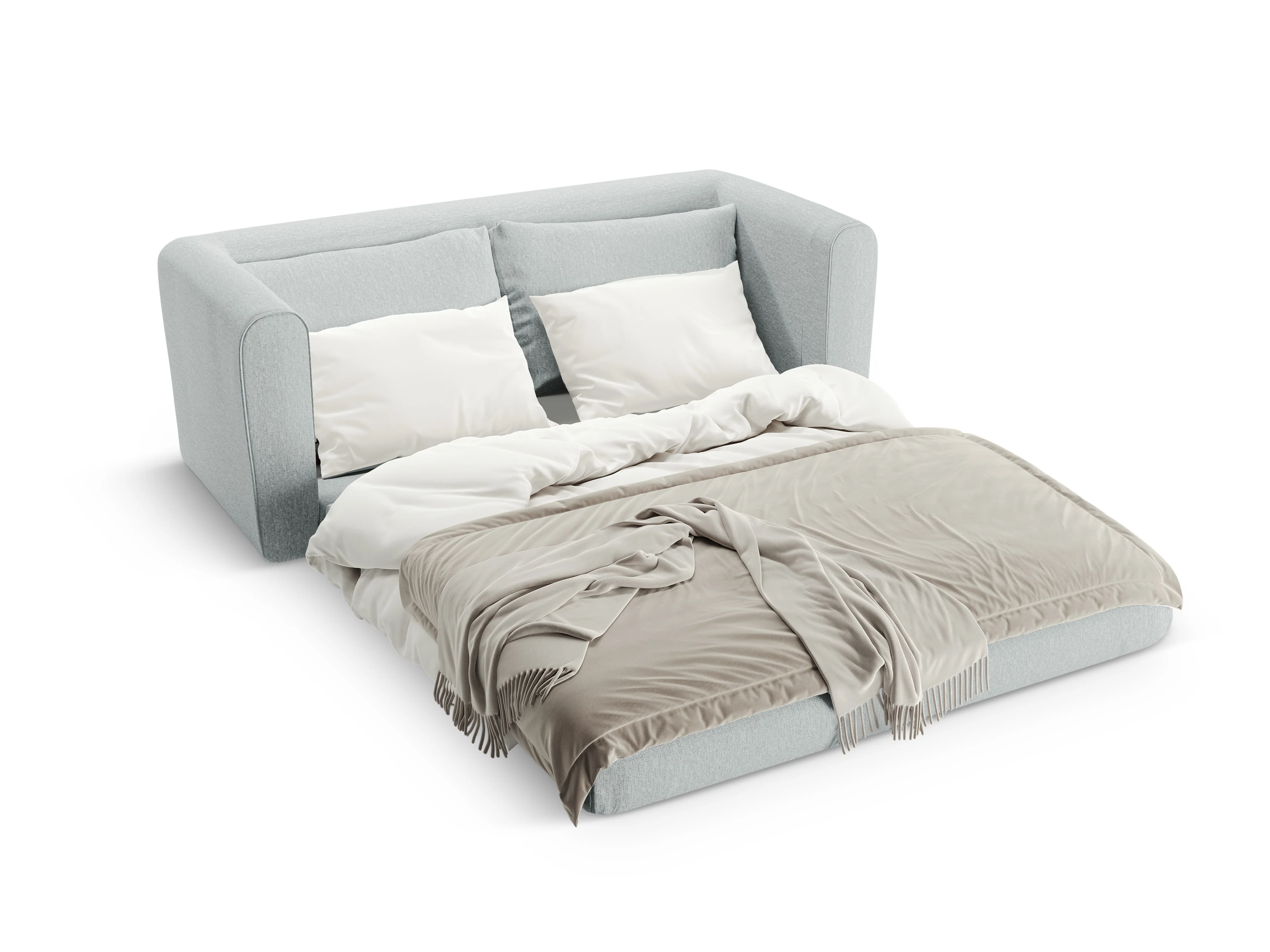 Sofa 2-osobowa z funkcją spania LIDO miętowy - Image 2