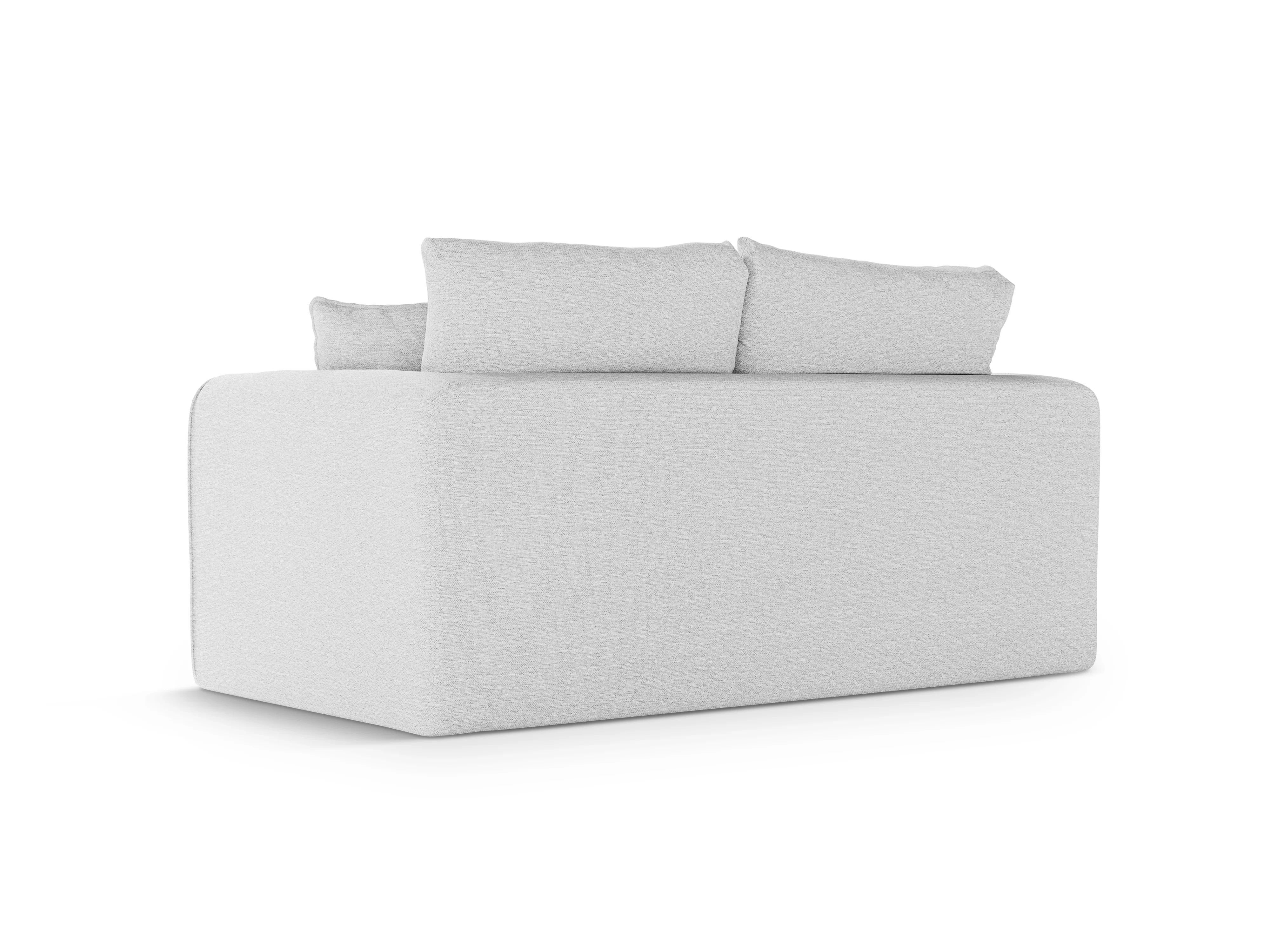 Sofa 2-osobowa z funkcją spania LIDO zimny jasnoszary - Image 5