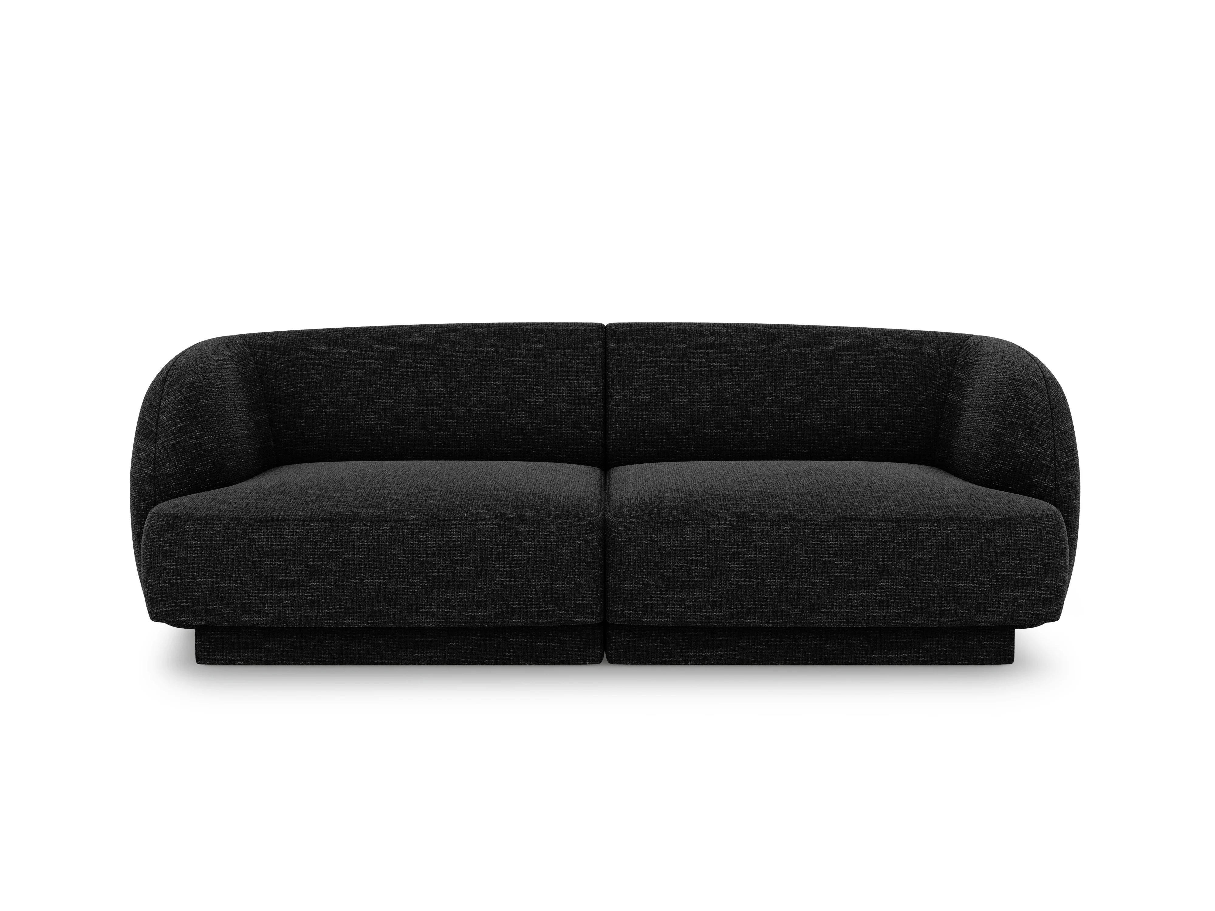 Sofa 2-osobowa MILEY czarny szenil - Image 2