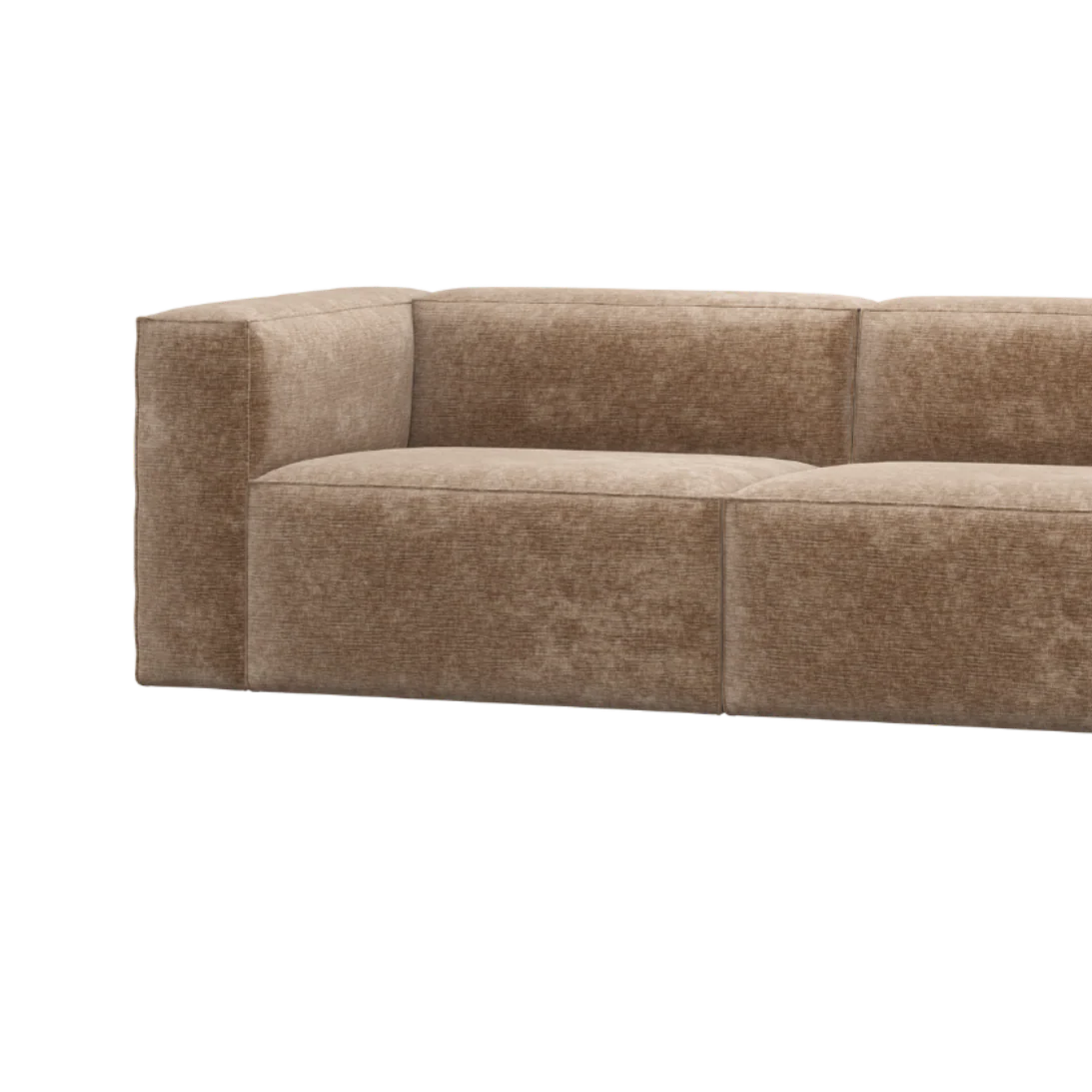 Sofa 3,5-osobowa BEAN beżowy szenil - Image 2