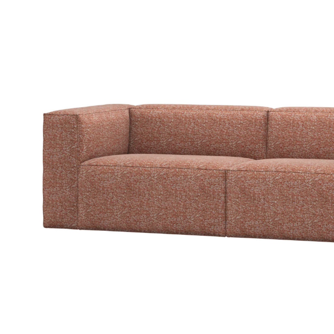 Sofa 3,5-osobowa BEAN brzoskwiniowy melanż - Image 2