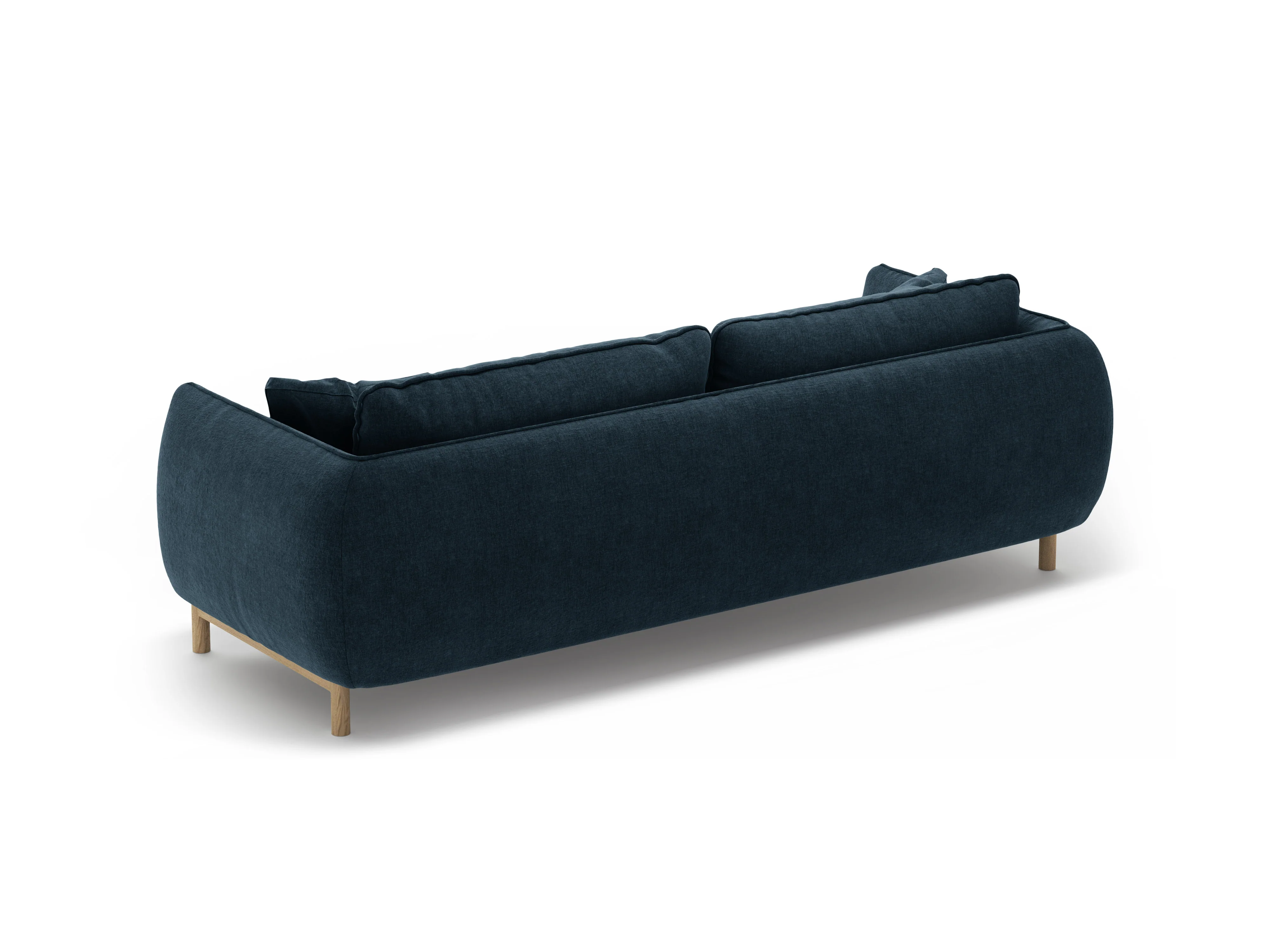 Sofa 3-osobowa ADA morski niebieski szenil - Image 4