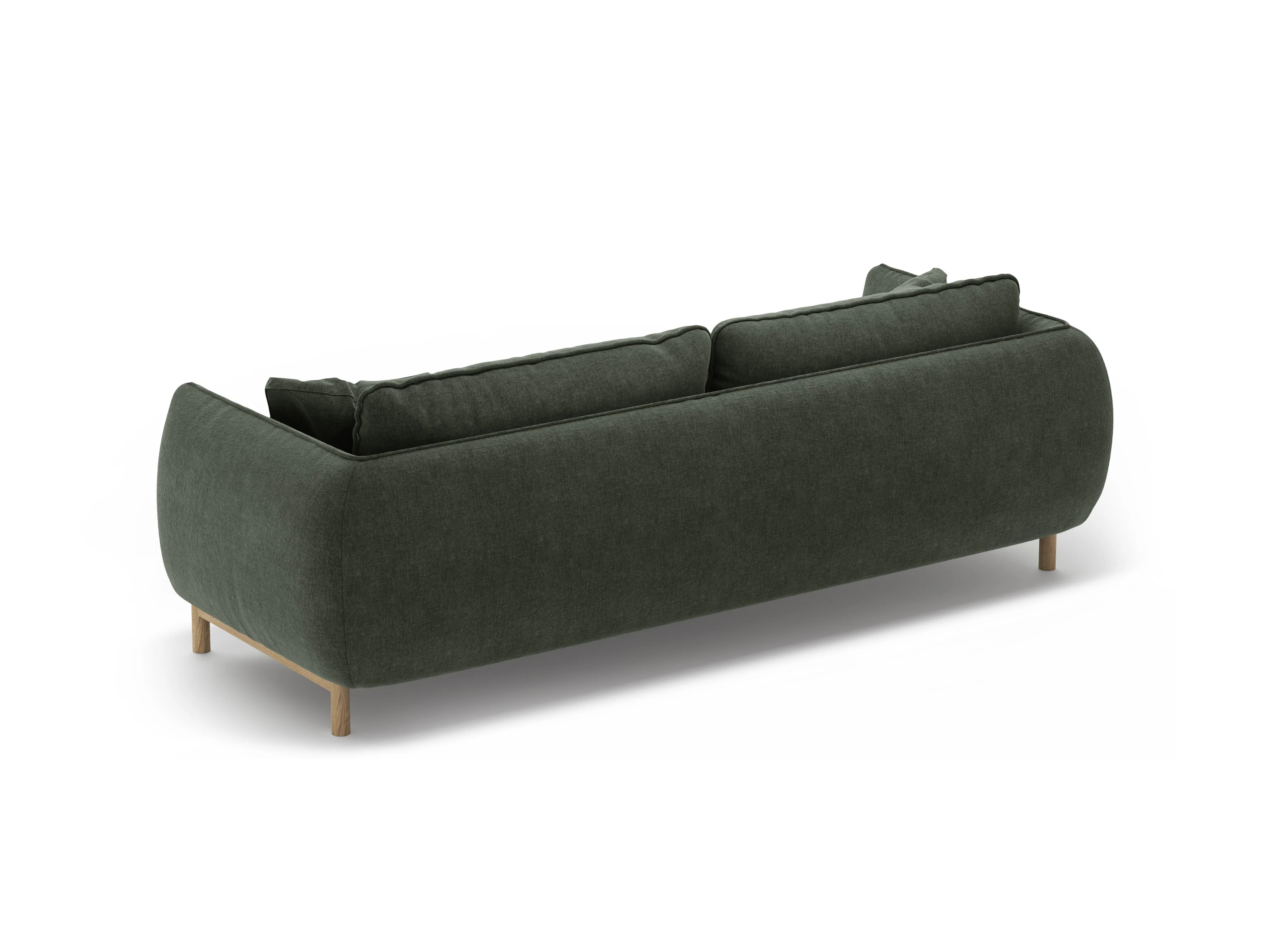 Sofa 3-osobowa ADA zielony szenil - Image 4