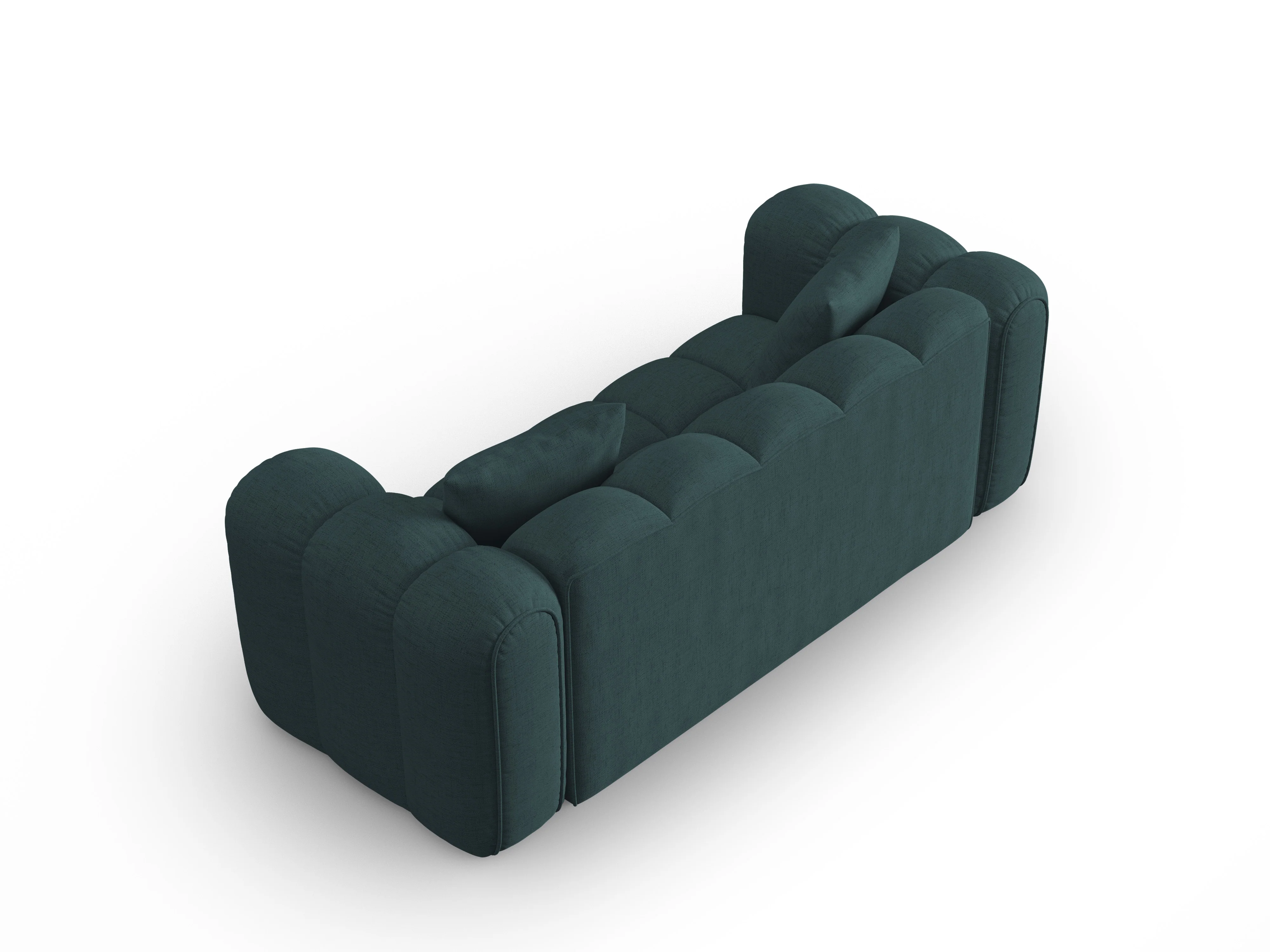 Sofa 3-osobowa ASTRO turkusowy szenil - Image 3