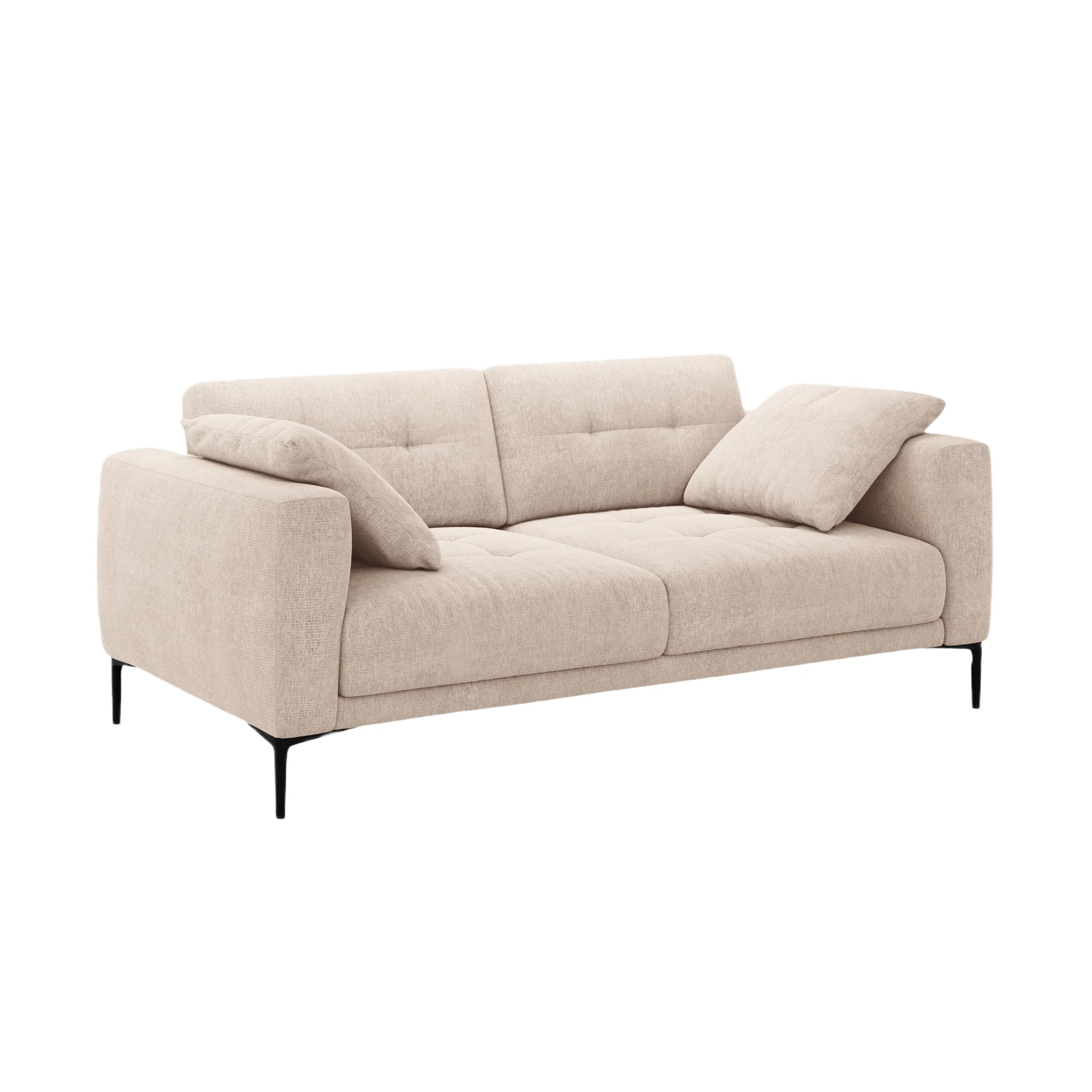 Sofa 3-osobowa BEMY piaskowy szenil