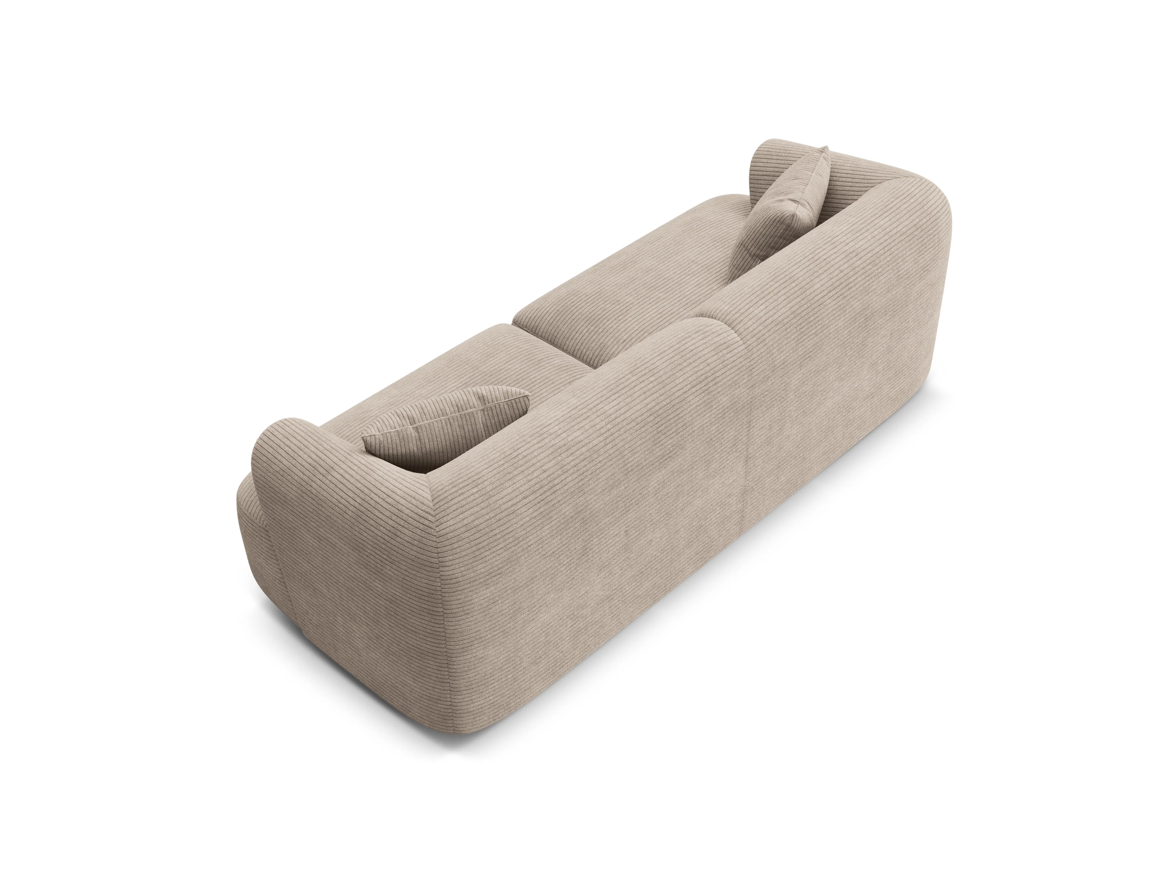 Sofa 3-osobowa CAMPI beżowy sztruks - Image 4
