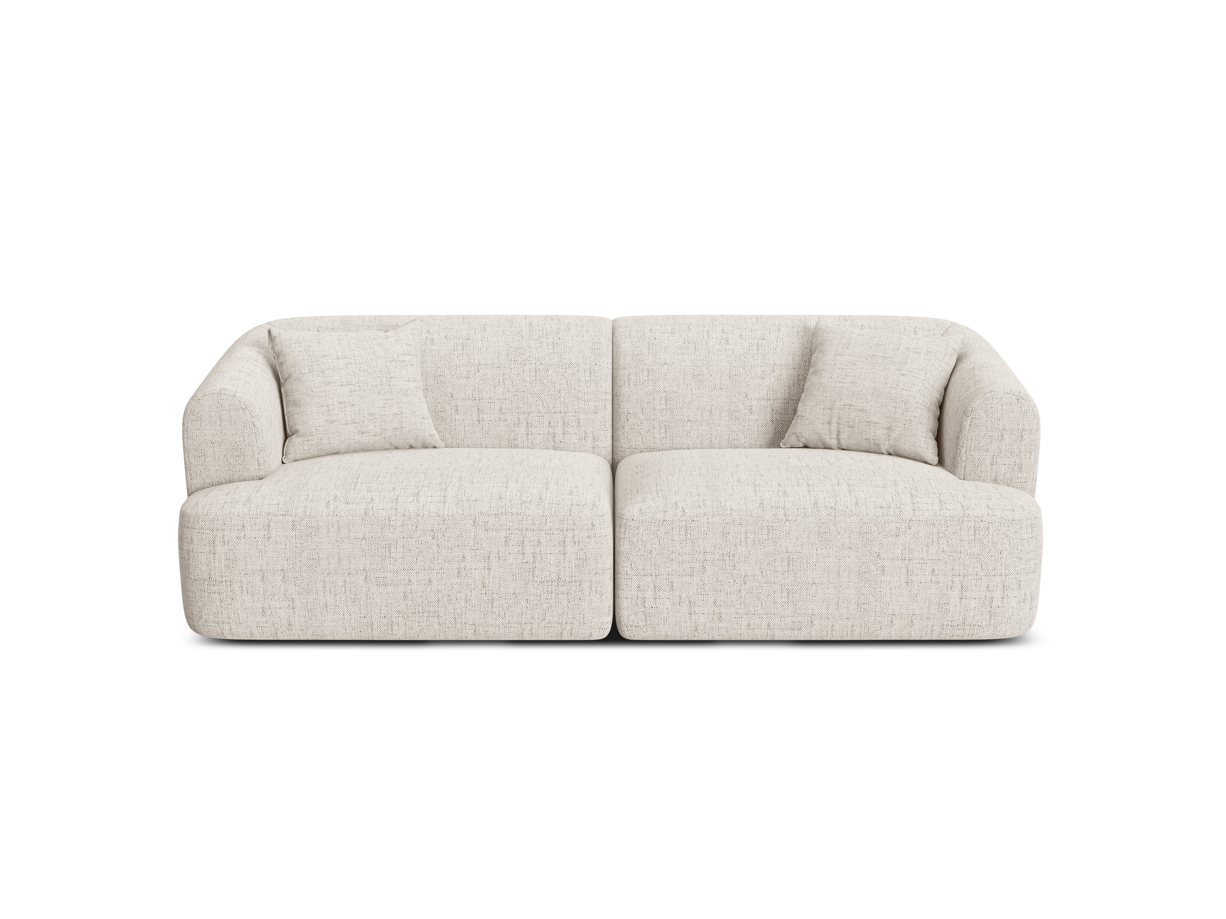 Sofa 3-osobowa CAMPI kremowy szenil - Image 4