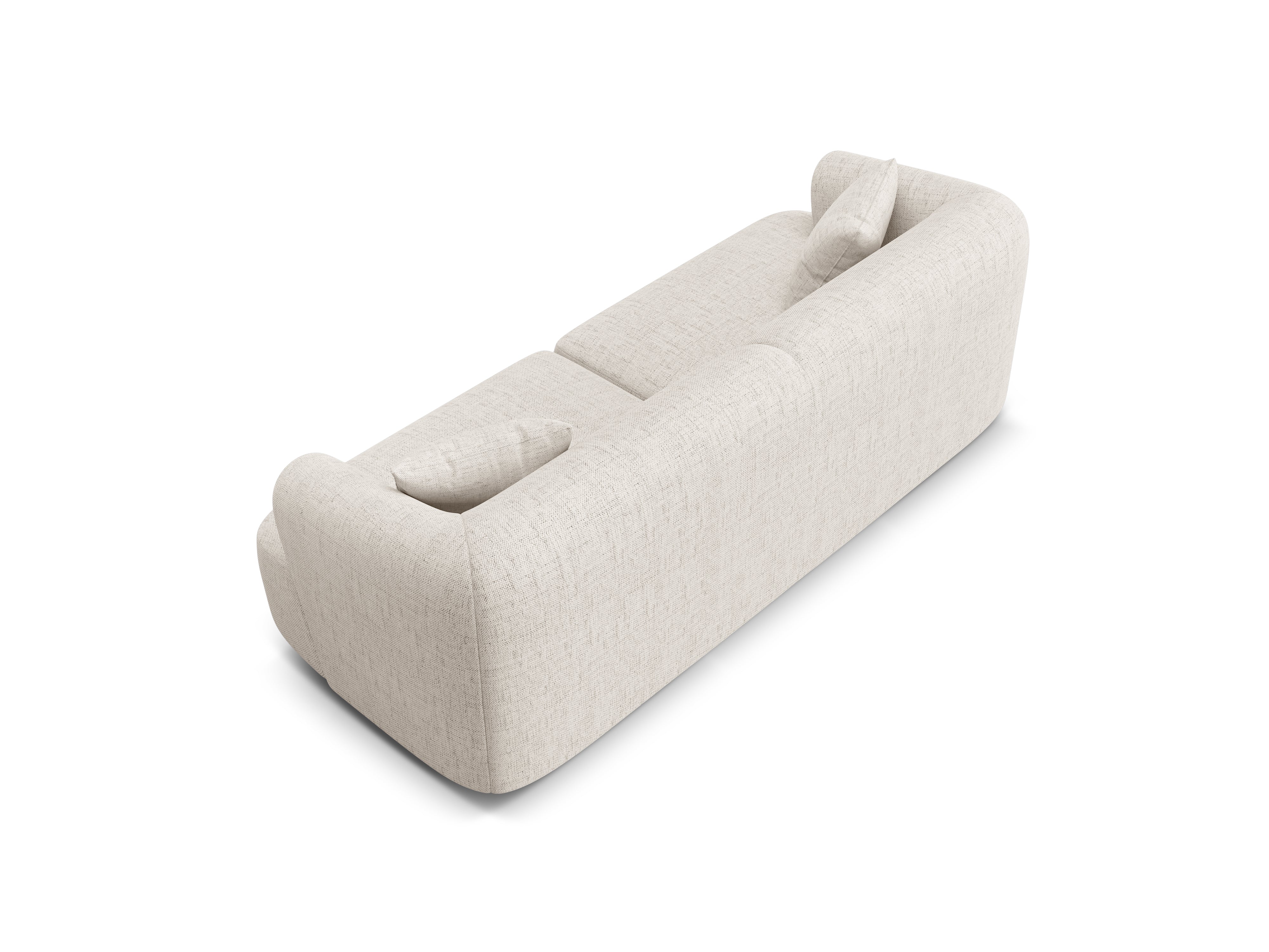 Sofa 3-osobowa CAMPI kremowy szenil - Image 5