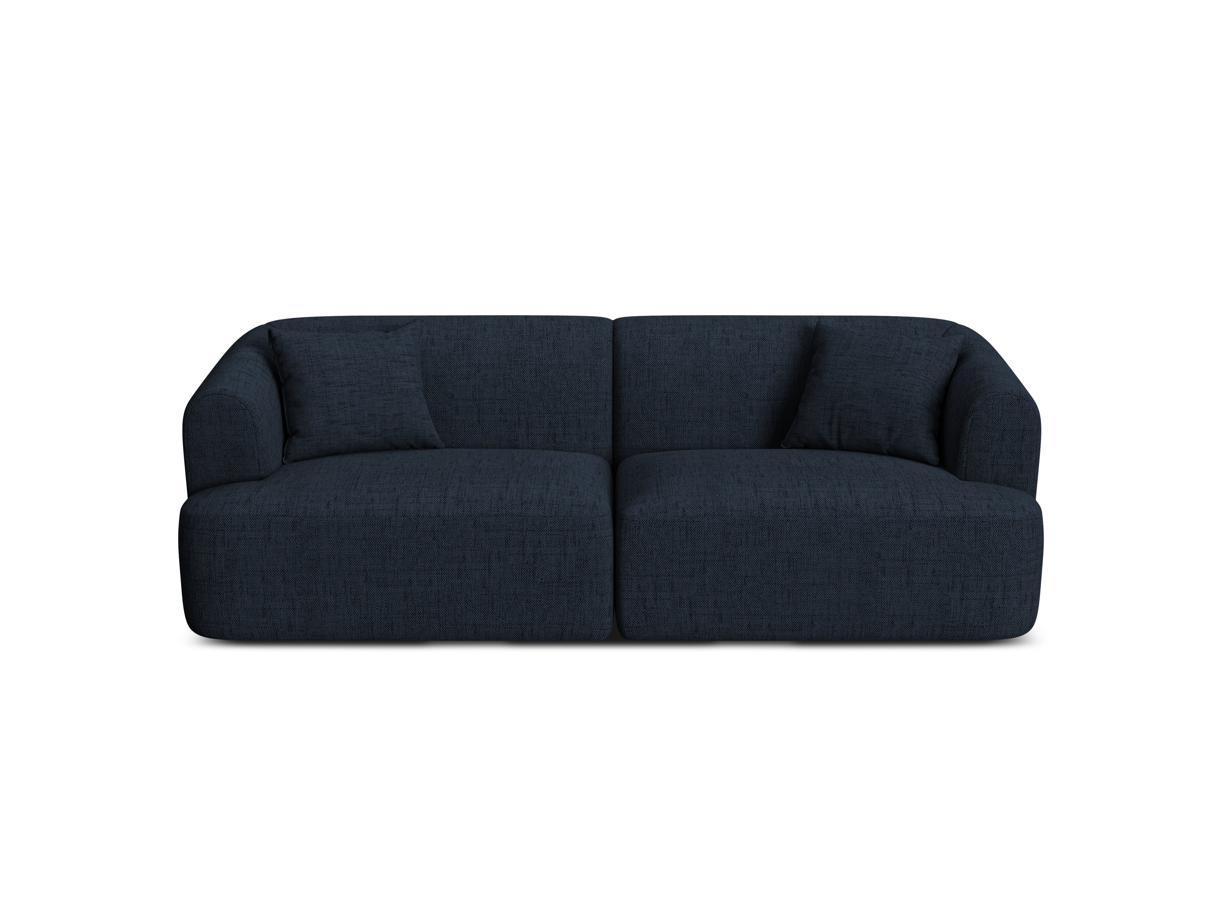 Sofa 3-osobowa CAMPI niebieski szenil - Image 3