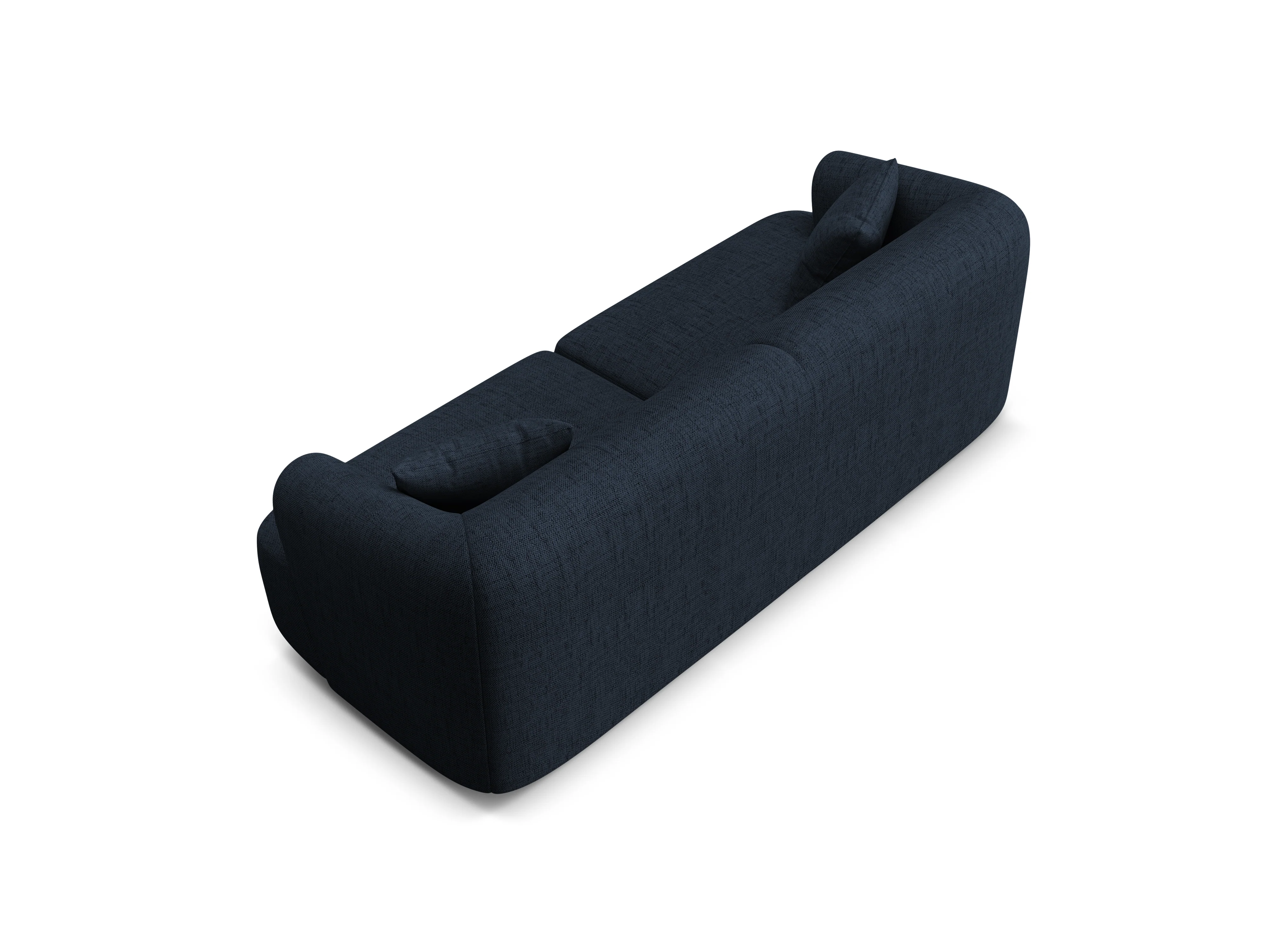 Sofa 3-osobowa CAMPI niebieski szenil - Image 5