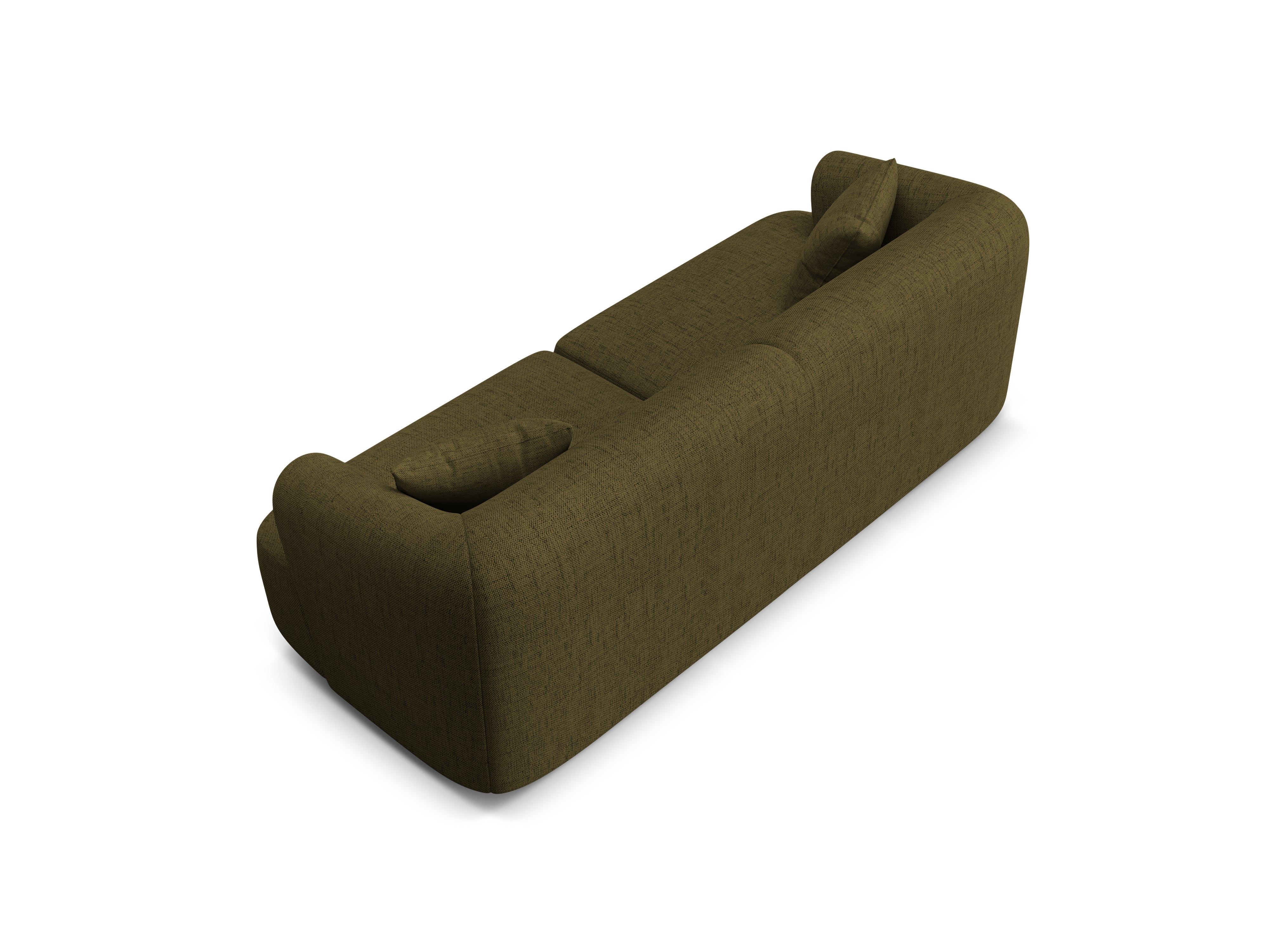 Sofa 3-osobowa CAMPI zielony szenil - Image 5