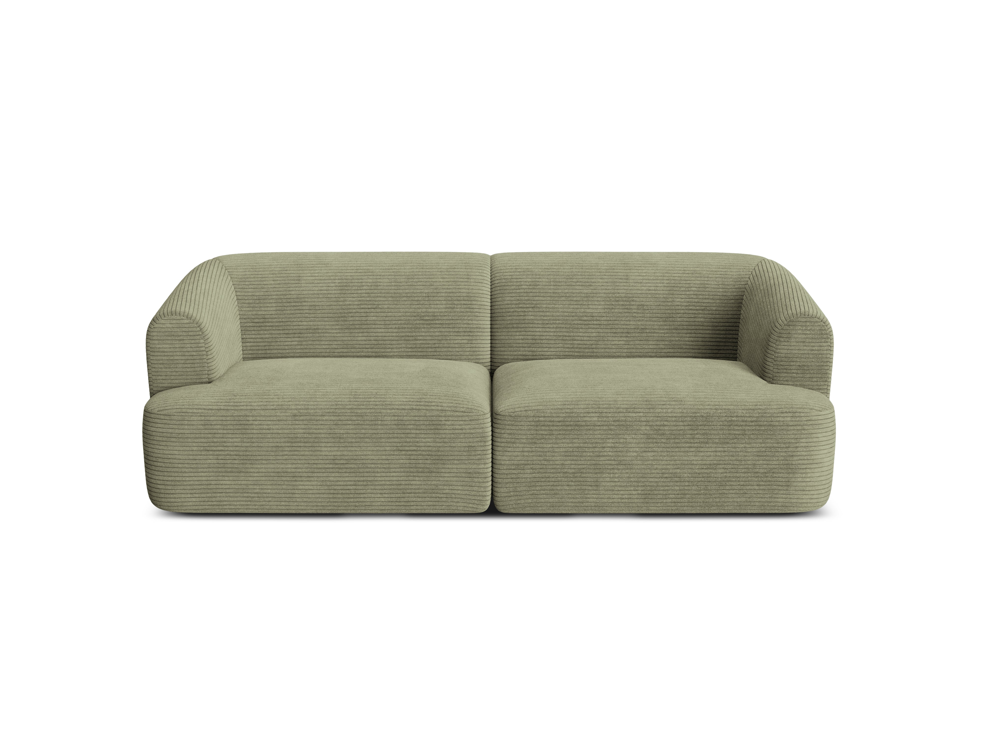 Sofa 3-osobowa CAMPI zielony sztruks - Image 4