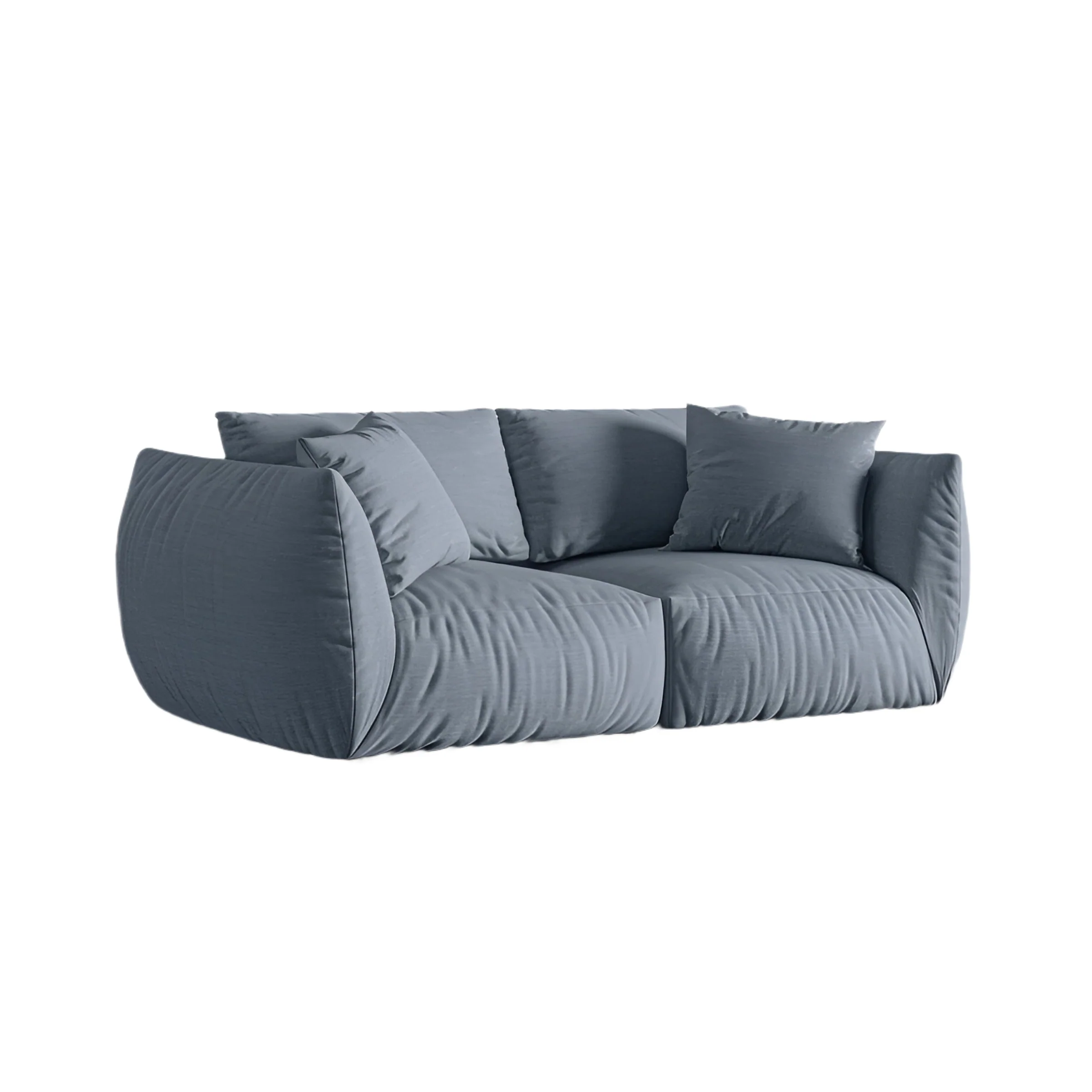 Sofa 3-osobowa CHRIS jasnoniebieski szenil