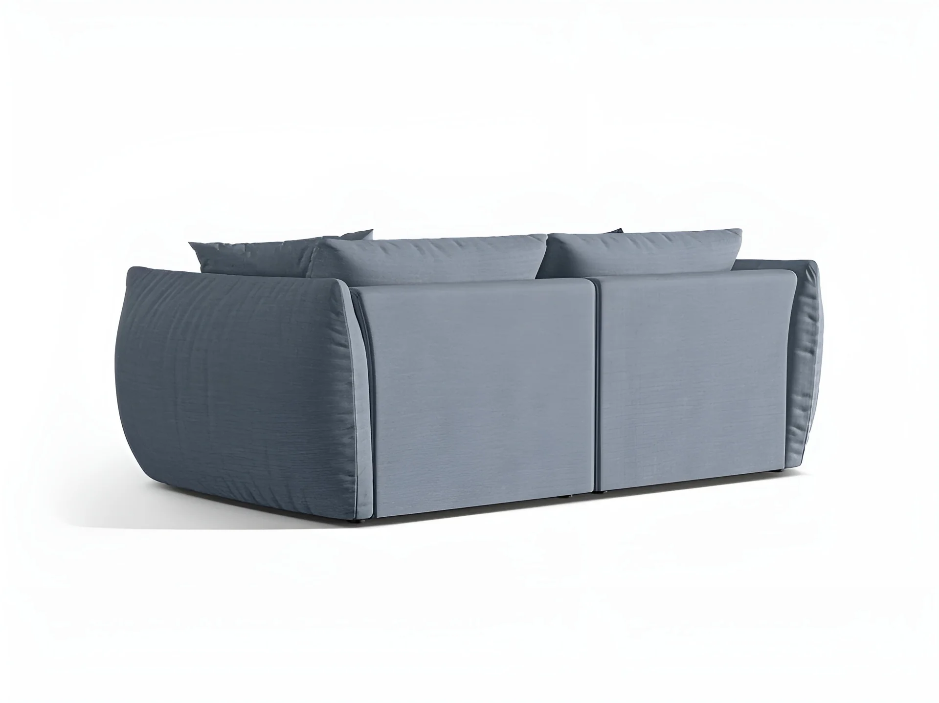 Sofa 3-osobowa CHRIS jasnoniebieski szenil - Image 3