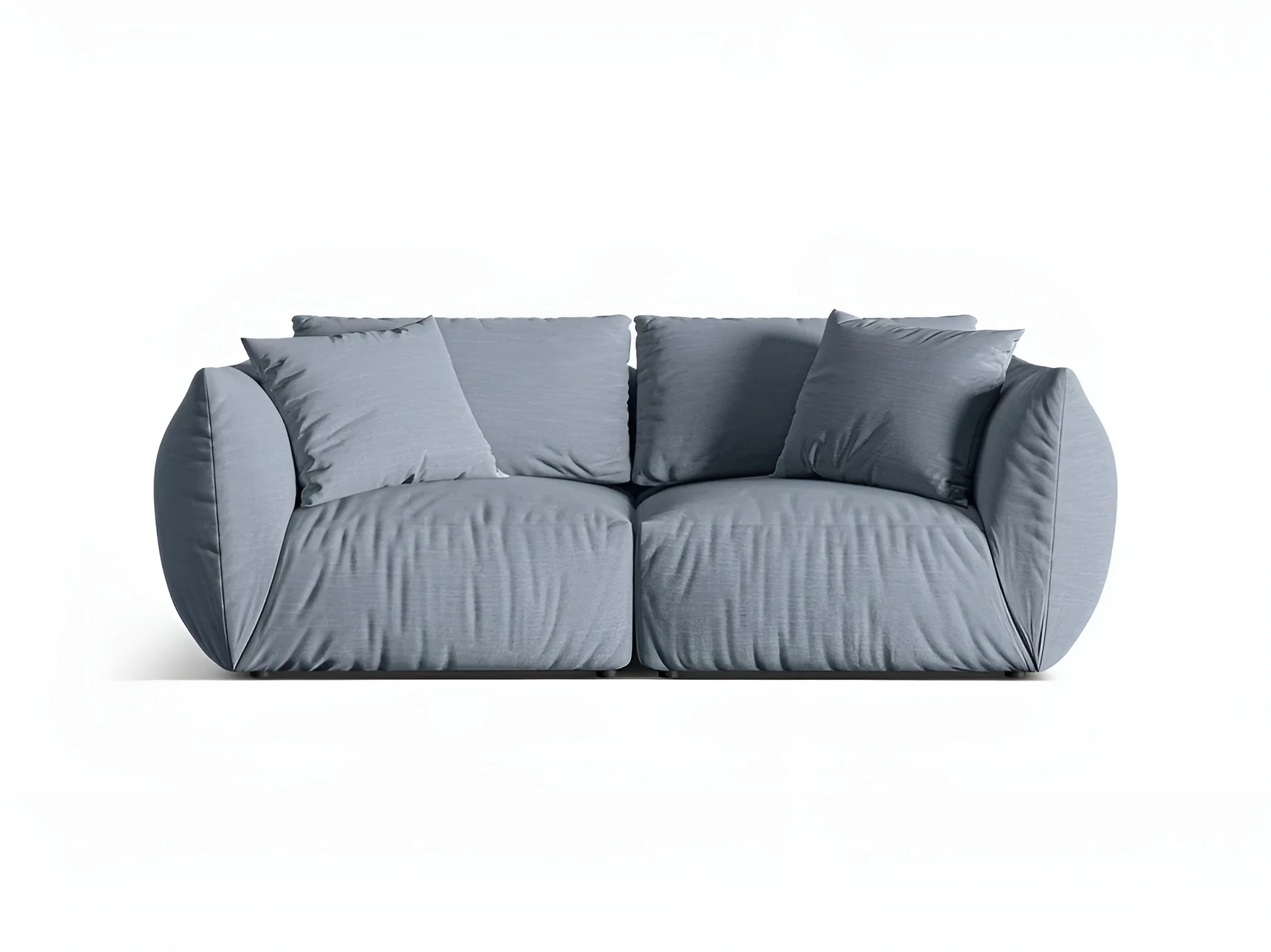 Sofa 3-osobowa CHRIS jasnoniebieski szenil - Image 5