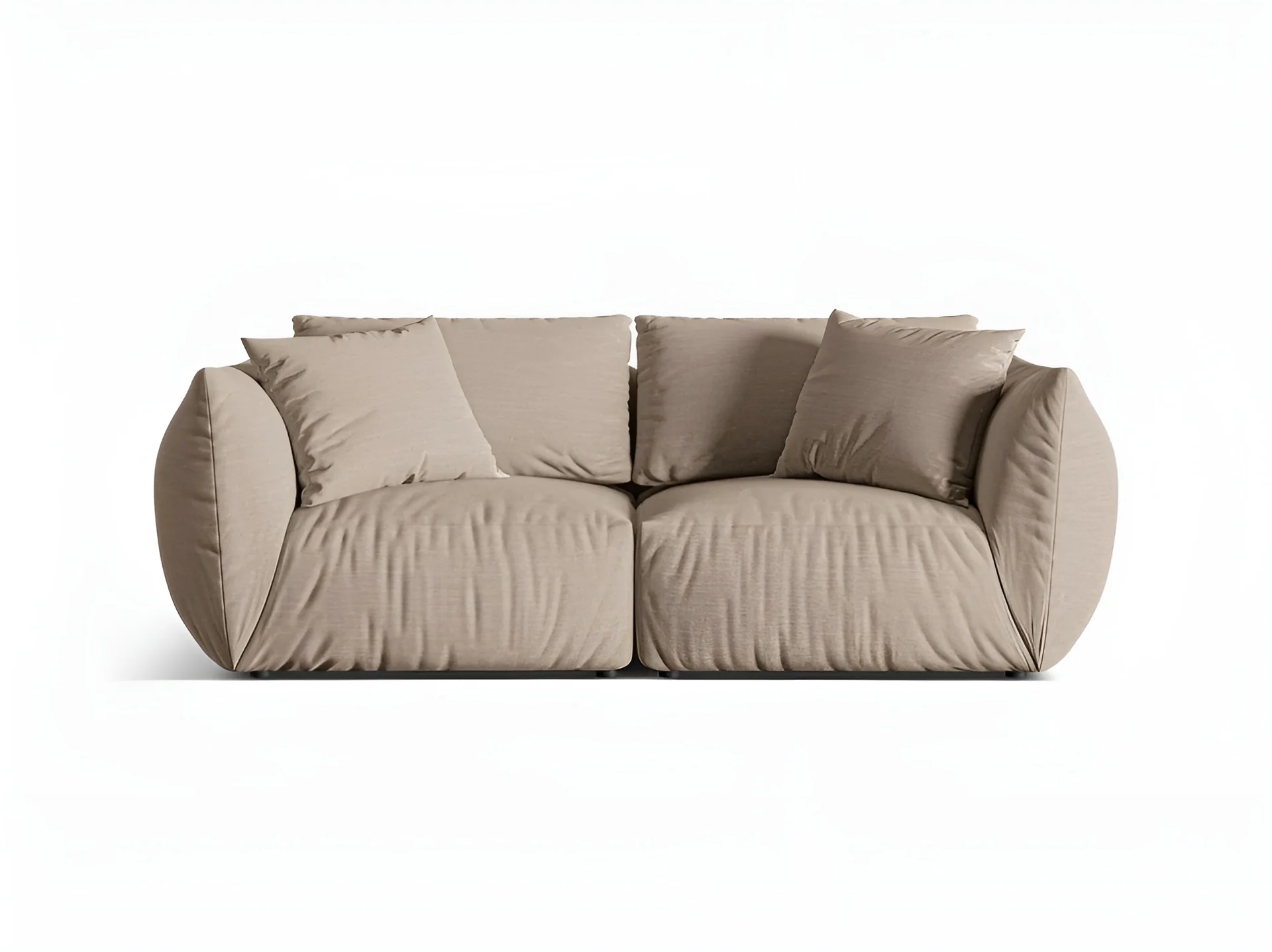 Sofa 3-osobowa CHRIS piaskowy szenil - Image 4