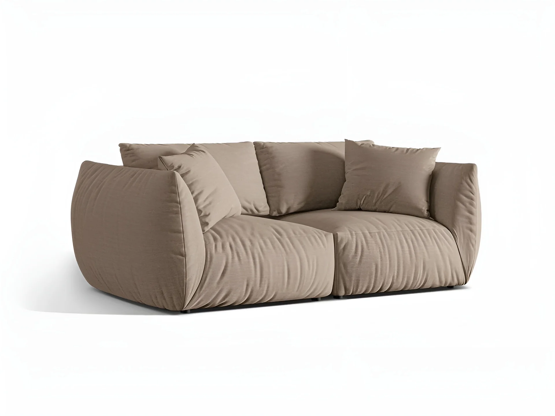 Sofa 3-osobowa CHRIS piaskowy szenil - Image 5