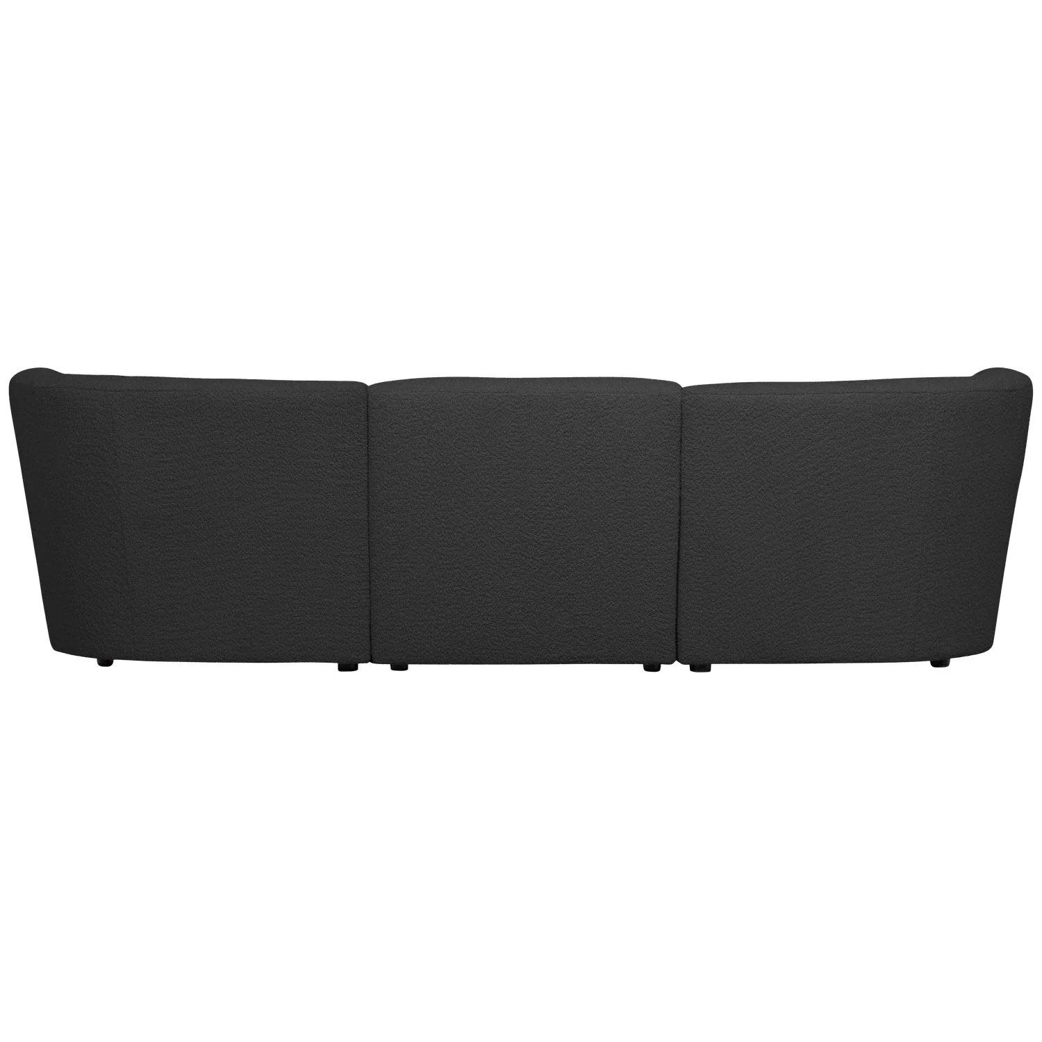 Sofa 3-osobowa COCO ciemnoszary bouclé - Image 3
