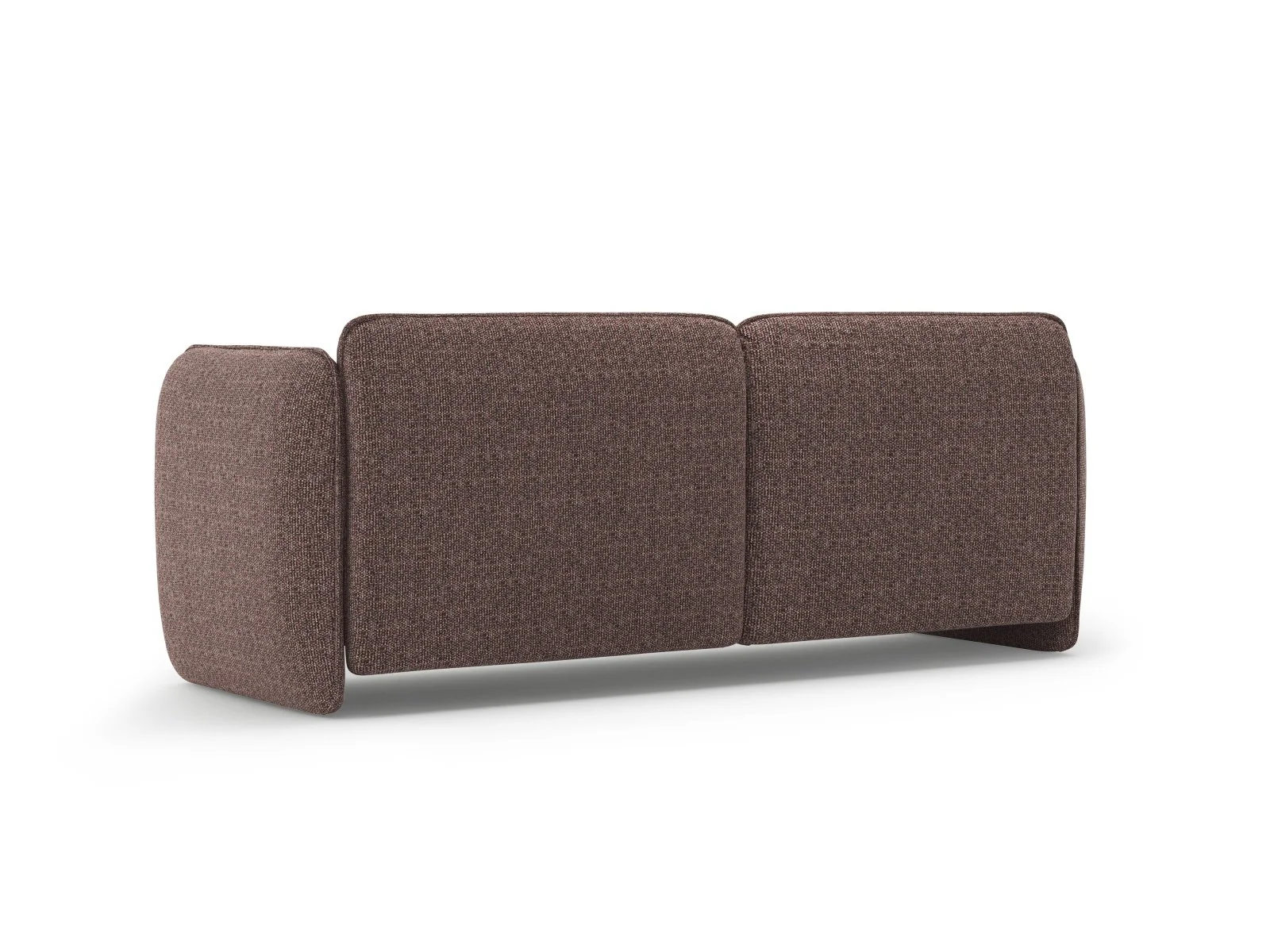 Sofa 3-osobowa GEORGIA brązowy szenil - Image 4