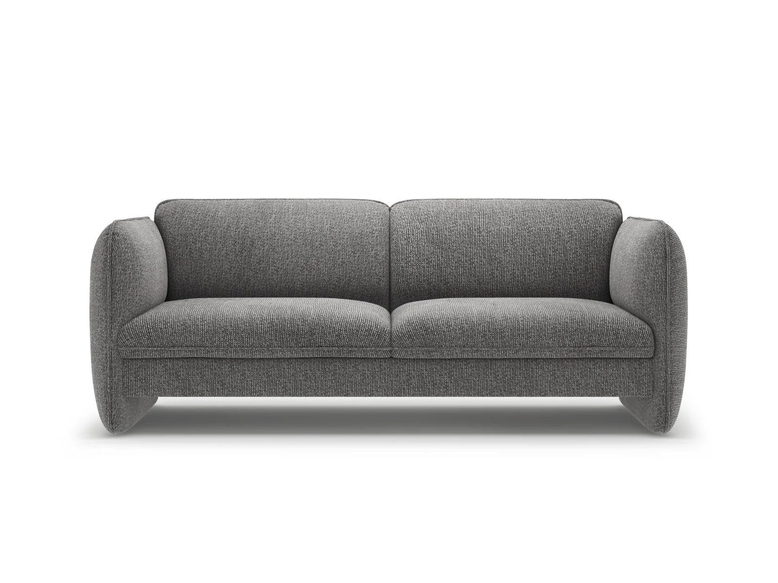 Sofa 3-osobowa GEORGIA ciemnoszary szenil - Image 3