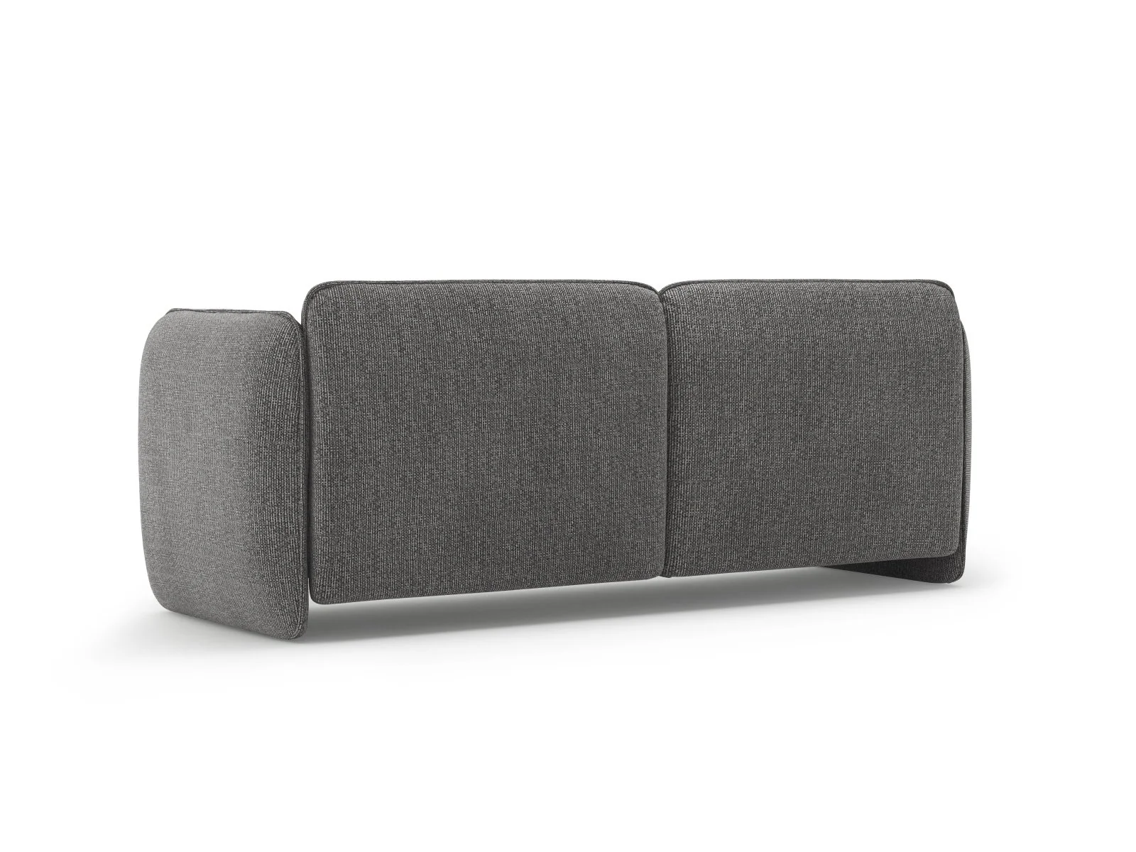 Sofa 3-osobowa GEORGIA ciemnoszary szenil - Image 4