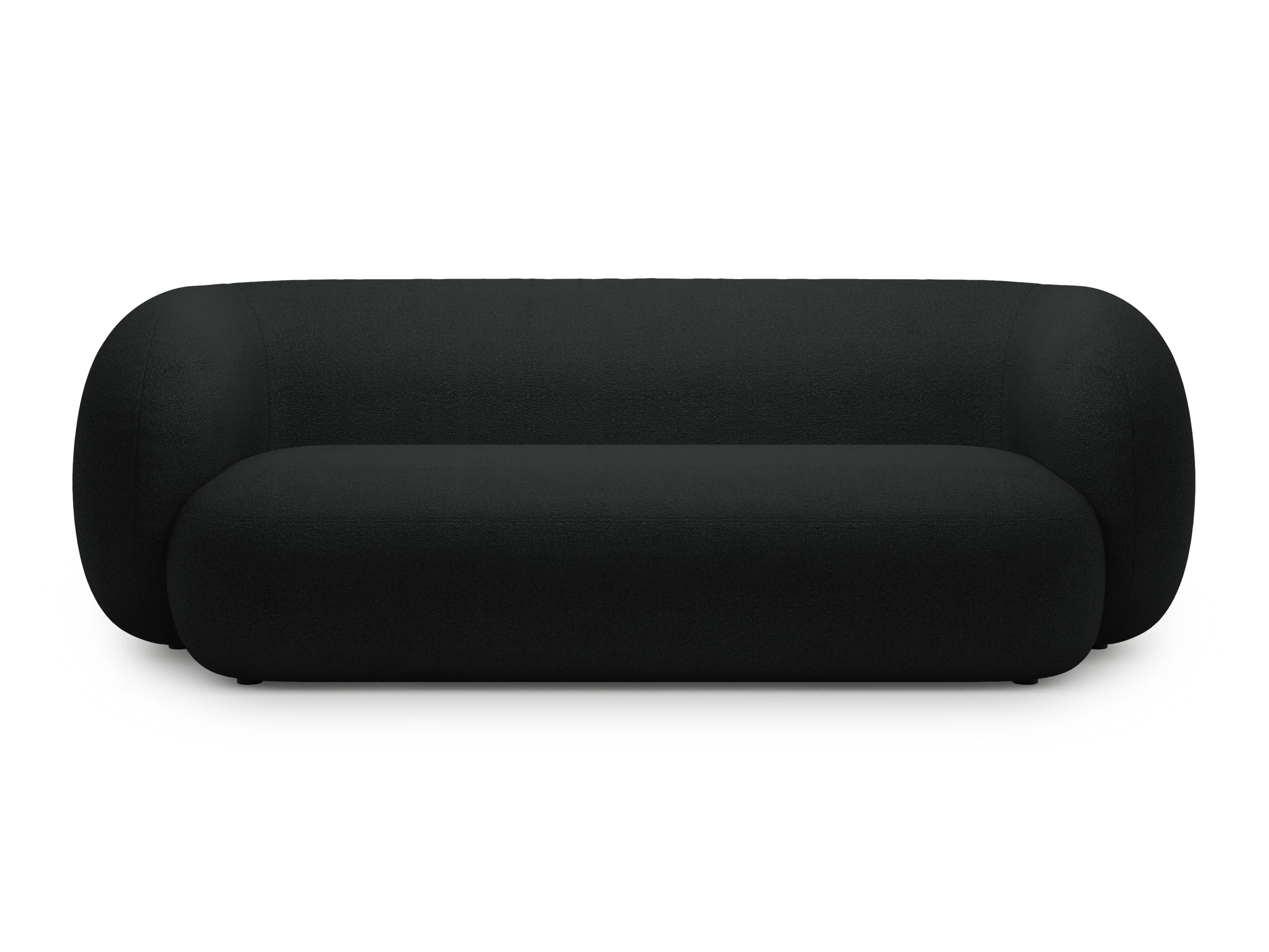 Sofa 3-osobowa KATE czarny boucle - Image 2