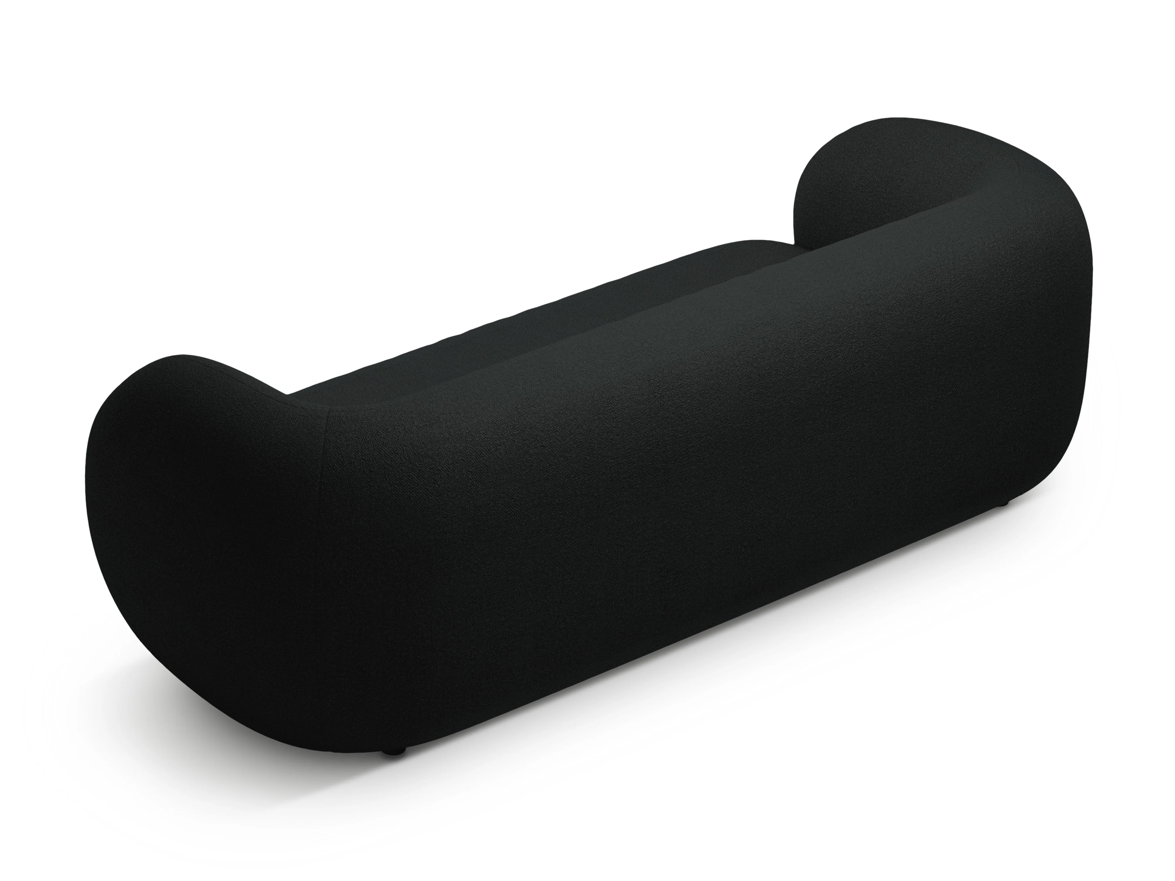 Sofa 3-osobowa KATE czarny boucle - Image 3