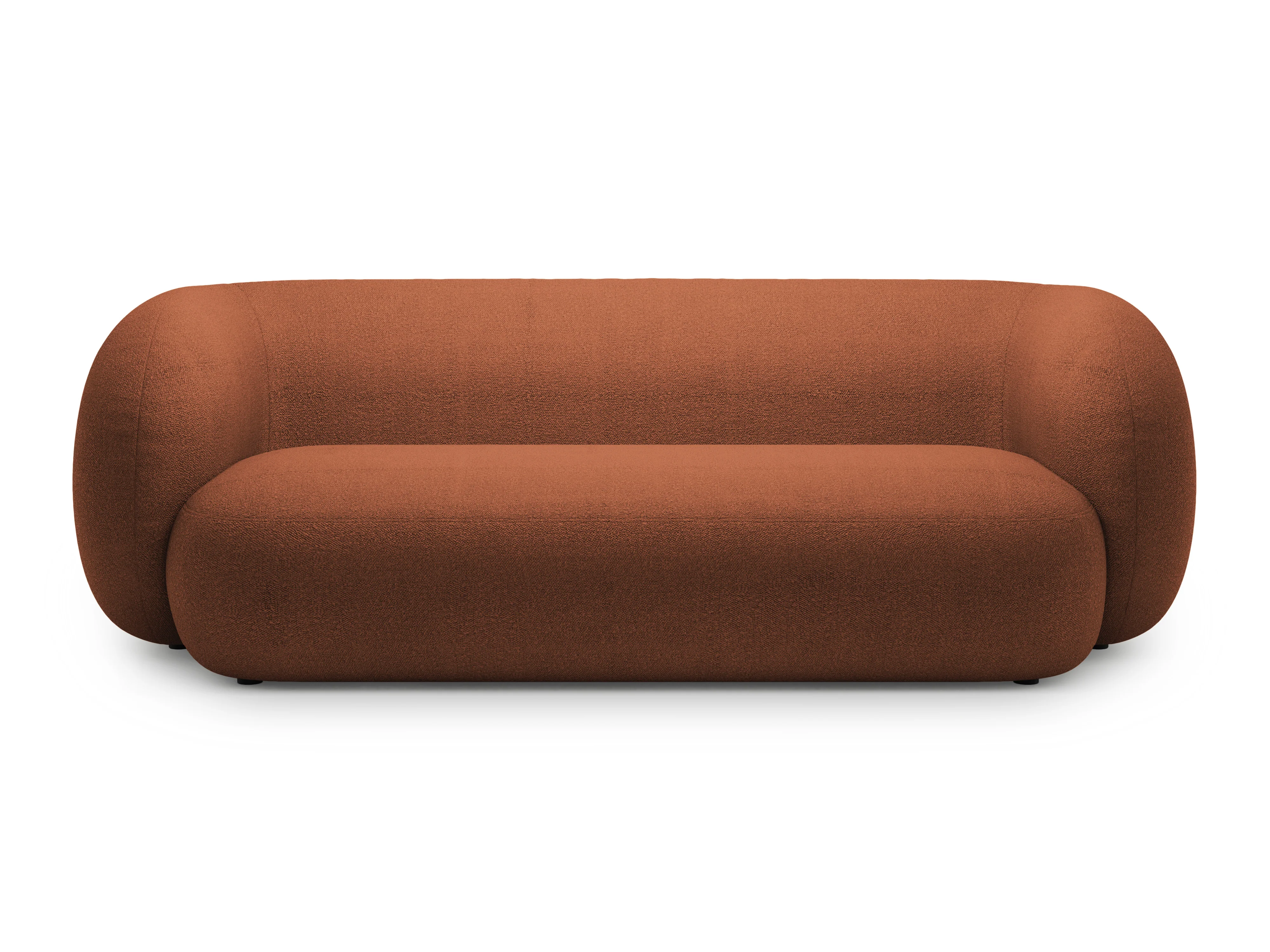 Sofa 3-osobowa KATE terracotta boucle - Image 2