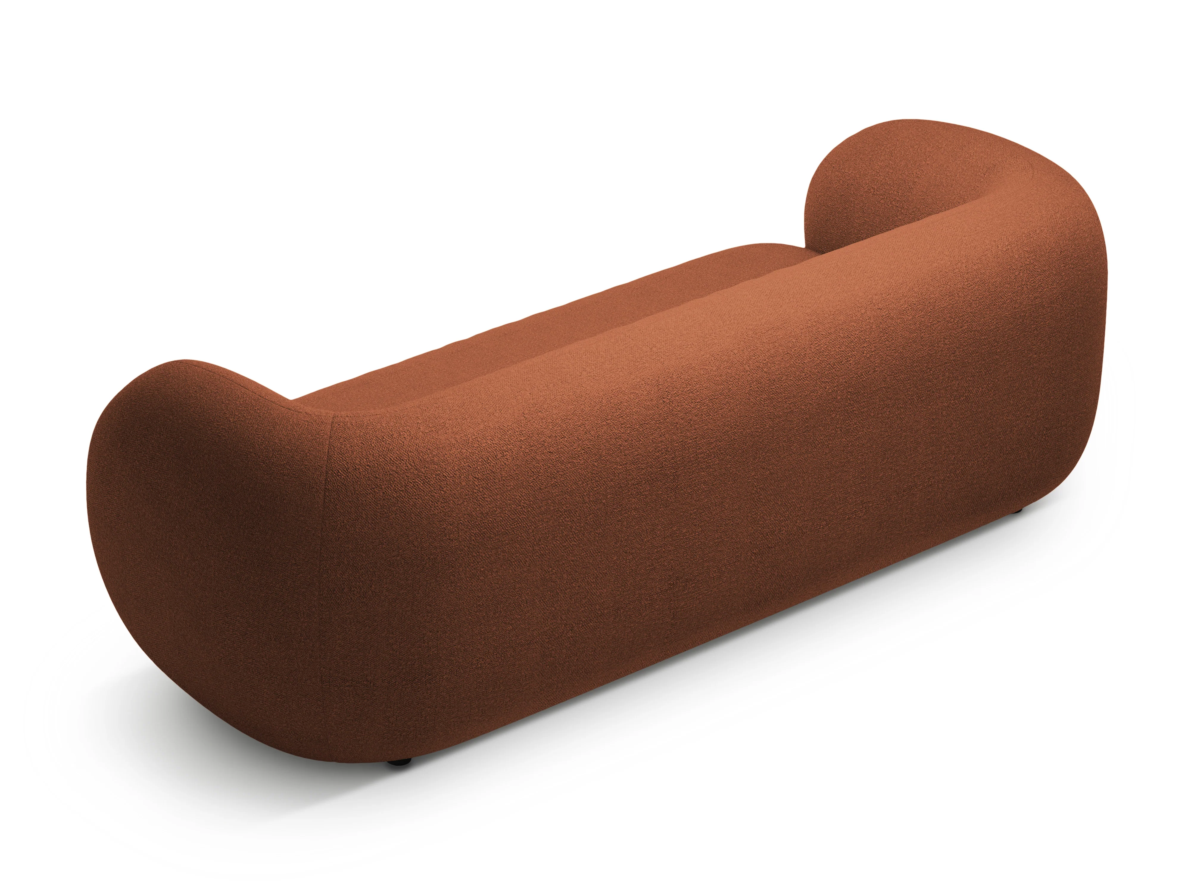 Sofa 3-osobowa KATE terracotta boucle - Image 3