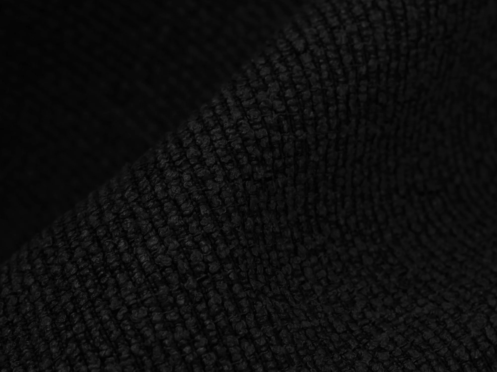 Sofa 3-osobowa MANAO czarny boucle - Image 6