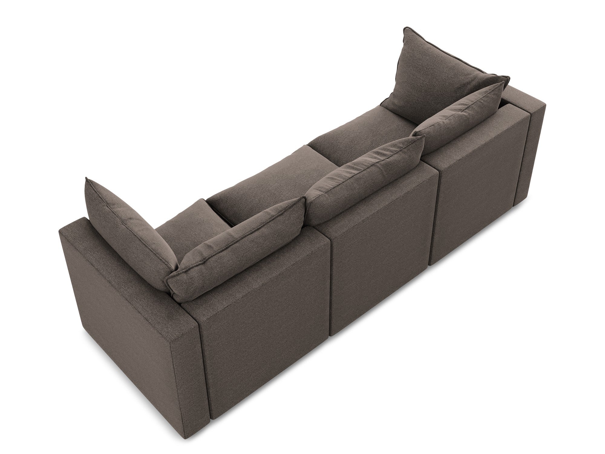 Sofa 3-osobowa MANAO czekoladowy boucle - Image 5