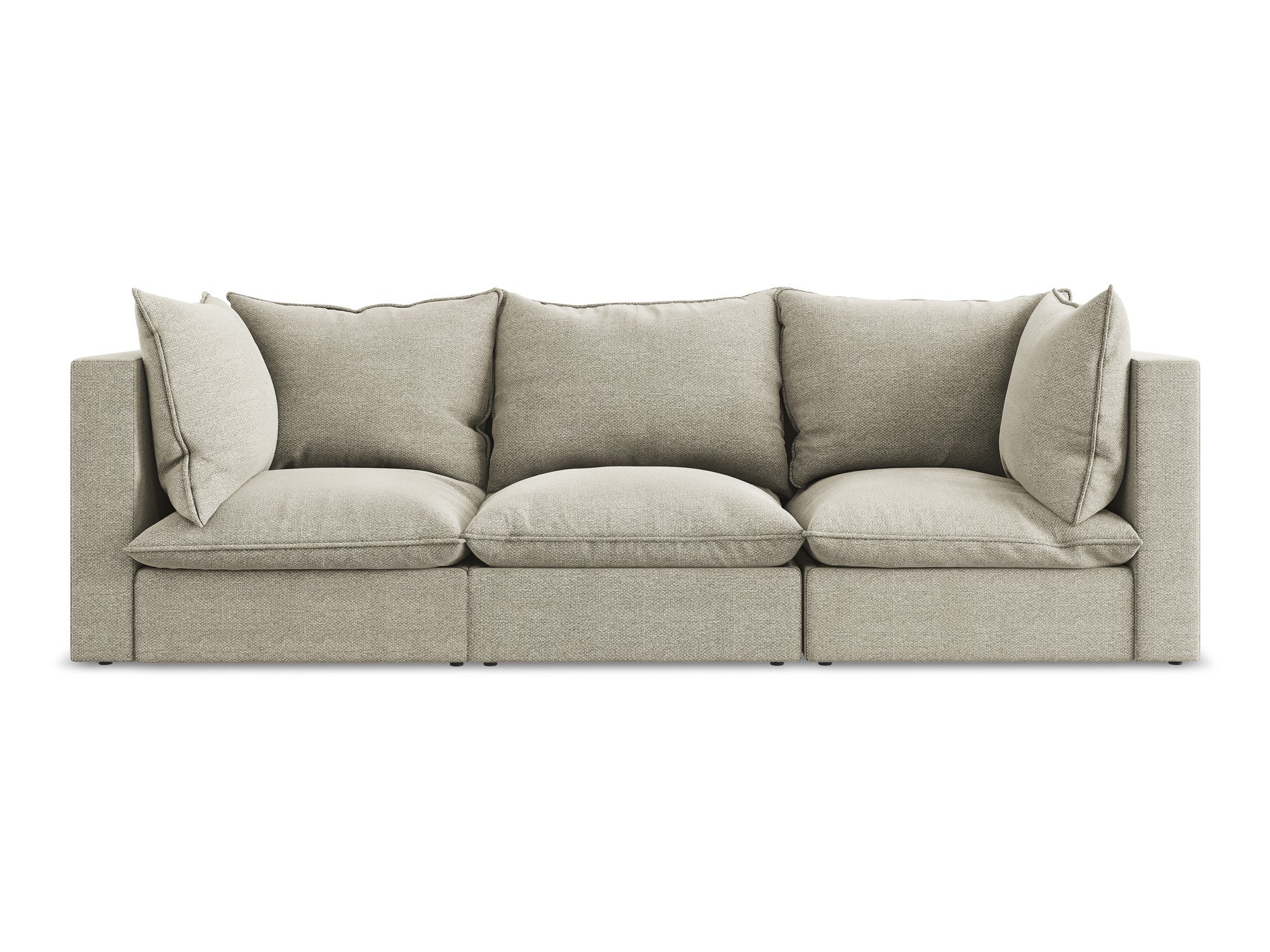 Sofa 3-osobowa MANAO taupe boucle - Image 3