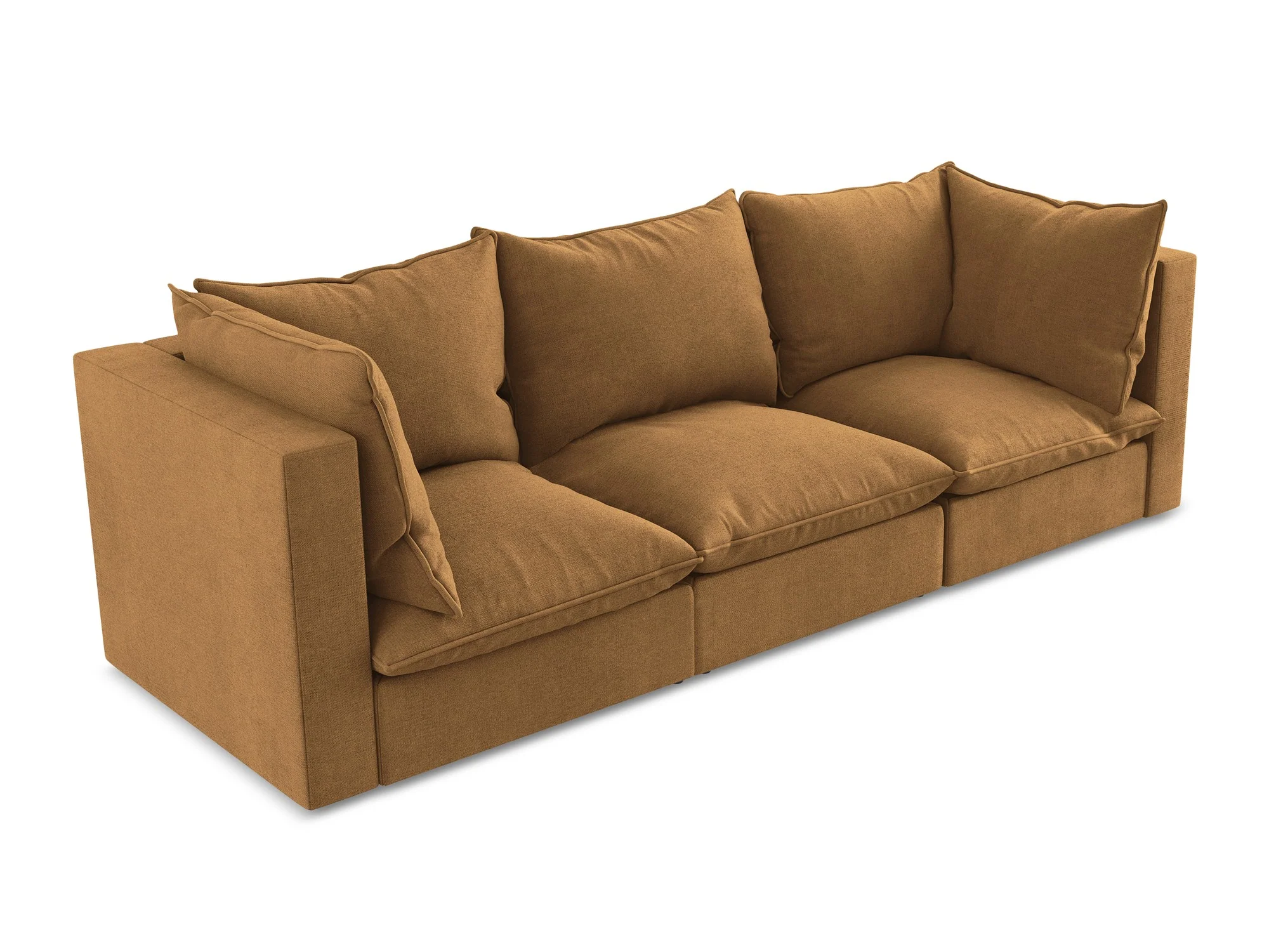 Sofa 3-osobowa MANAO terakota - Image 4