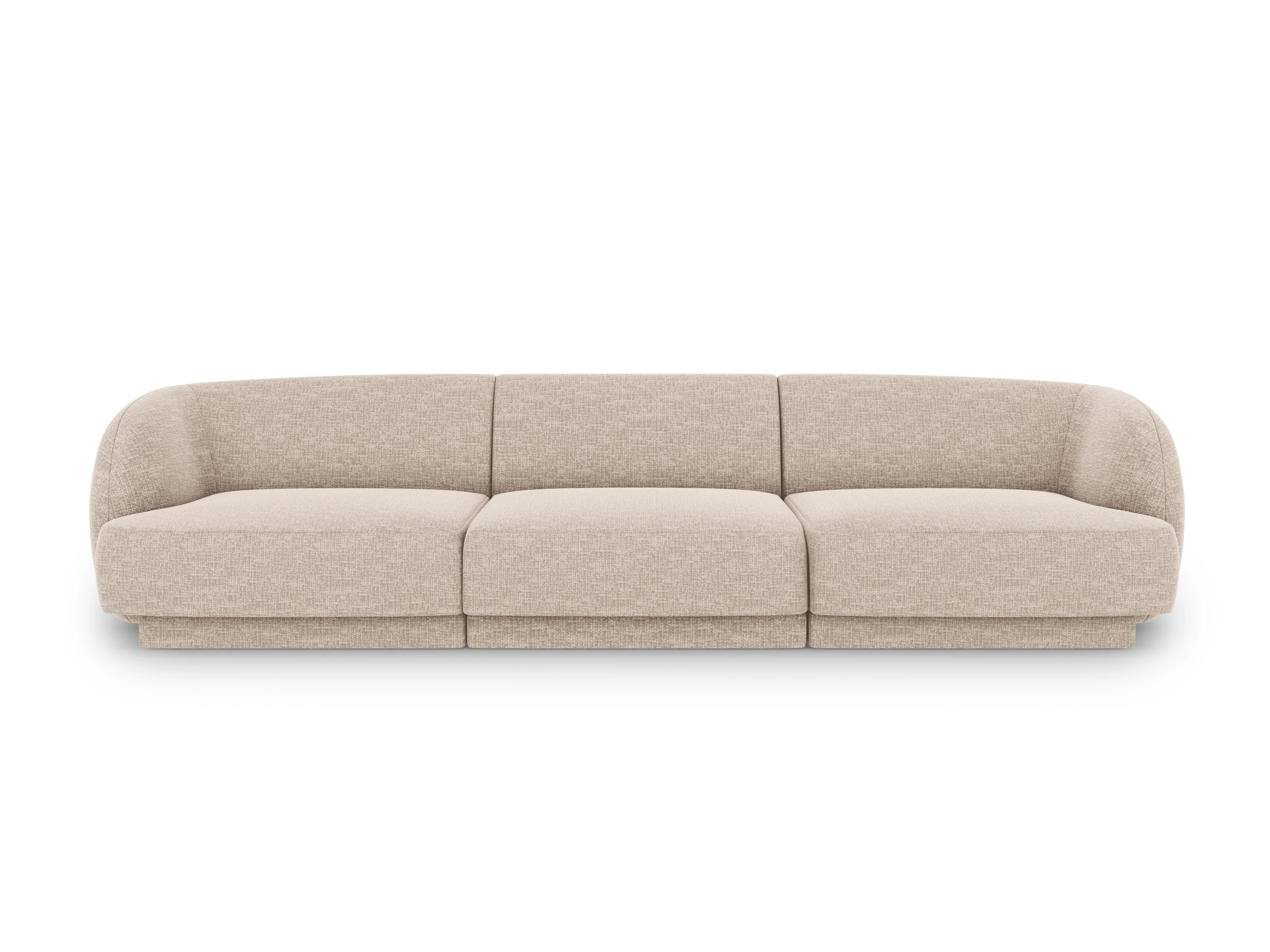 Sofa 3-osobowa MILEY beżowy szenil - Image 2