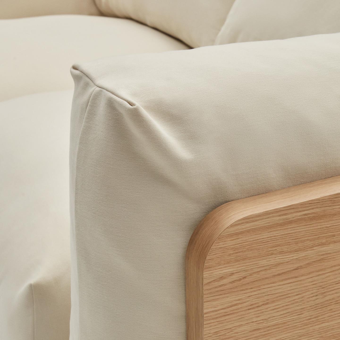 Sofa 3-osobowa OAQ beżowy - Image 8