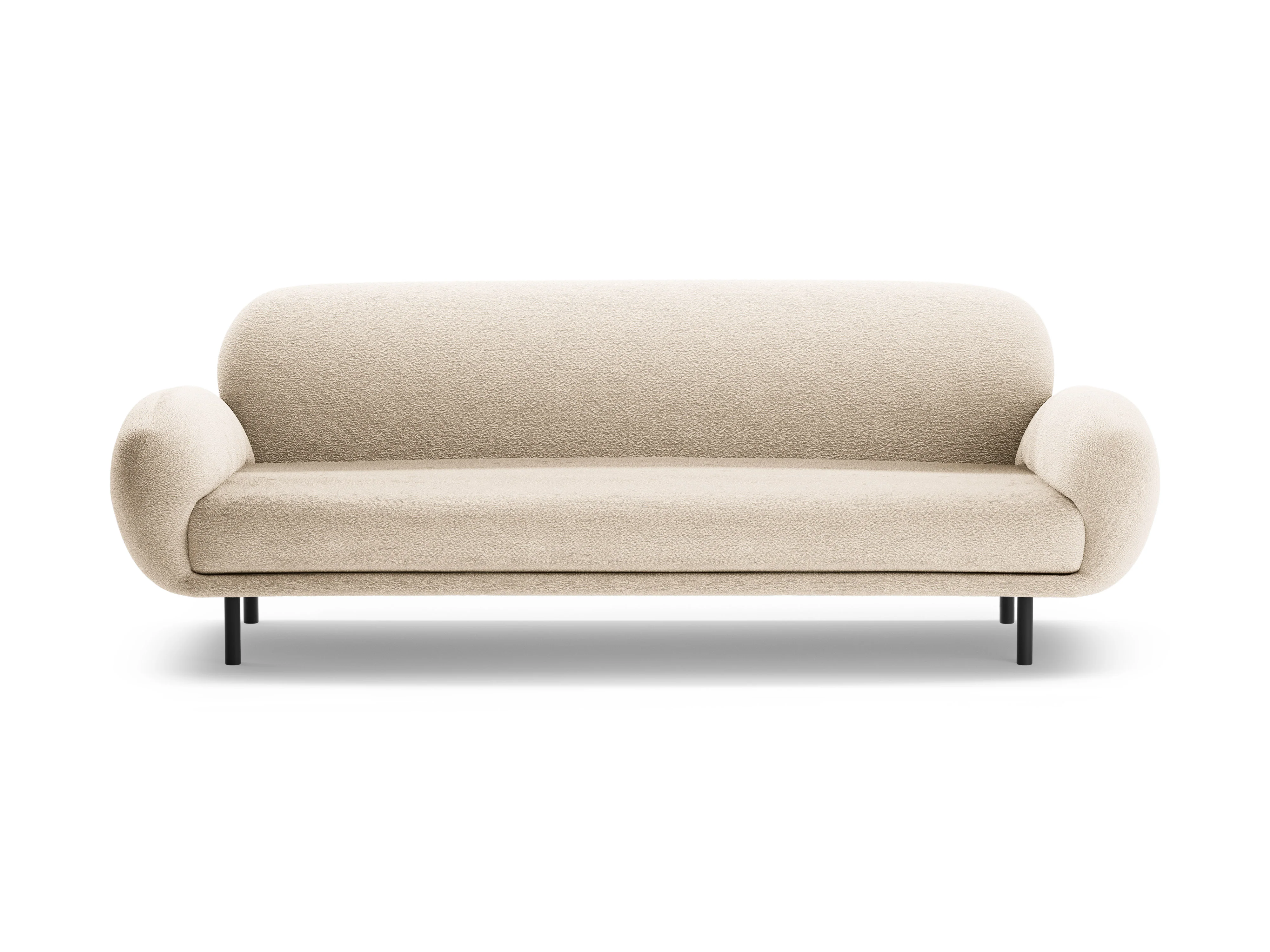 Sofa 3-osobowa POPPY beżowy boucle - Image 3