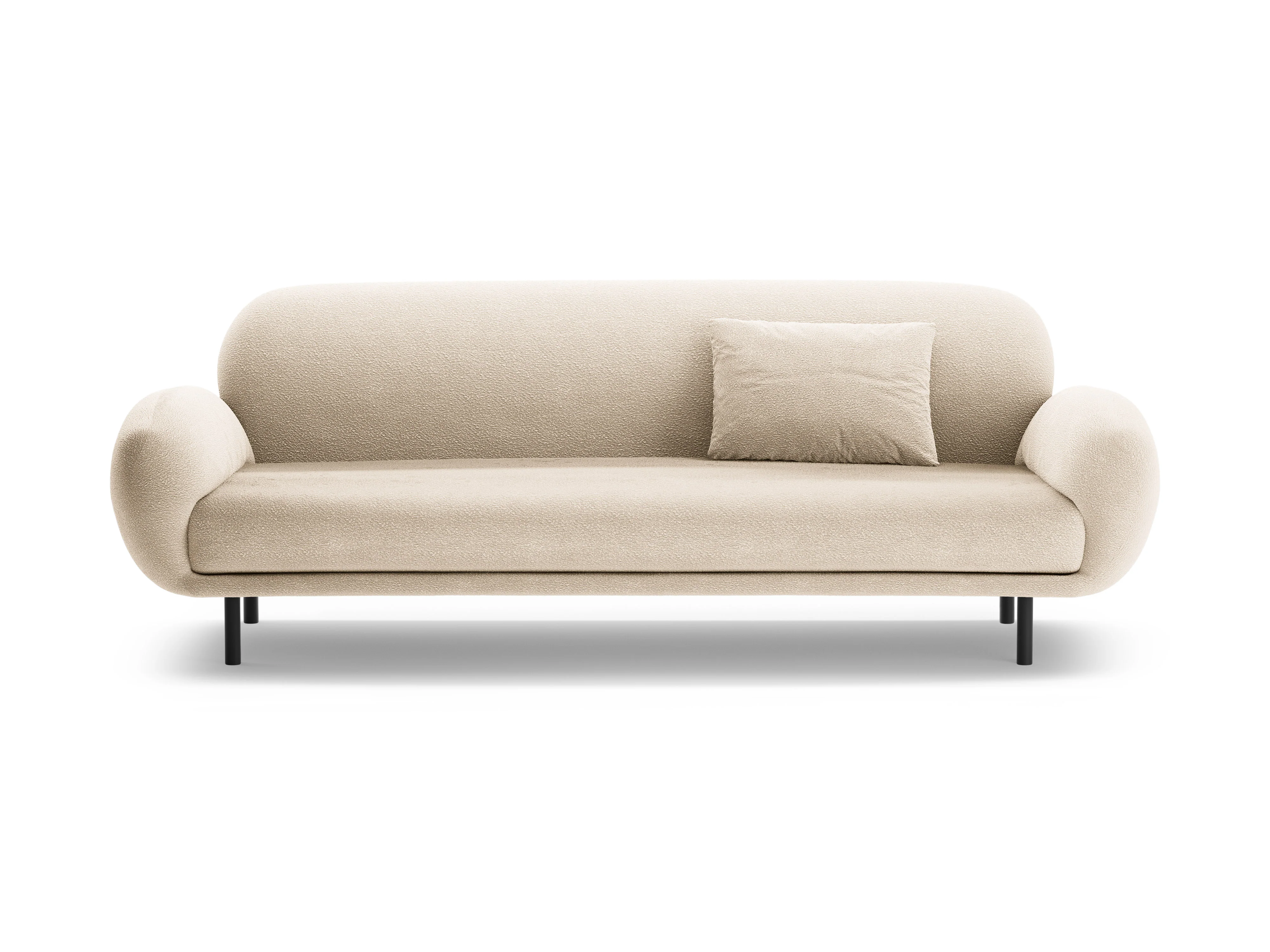 Sofa 3-osobowa POPPY beżowy boucle - Image 5
