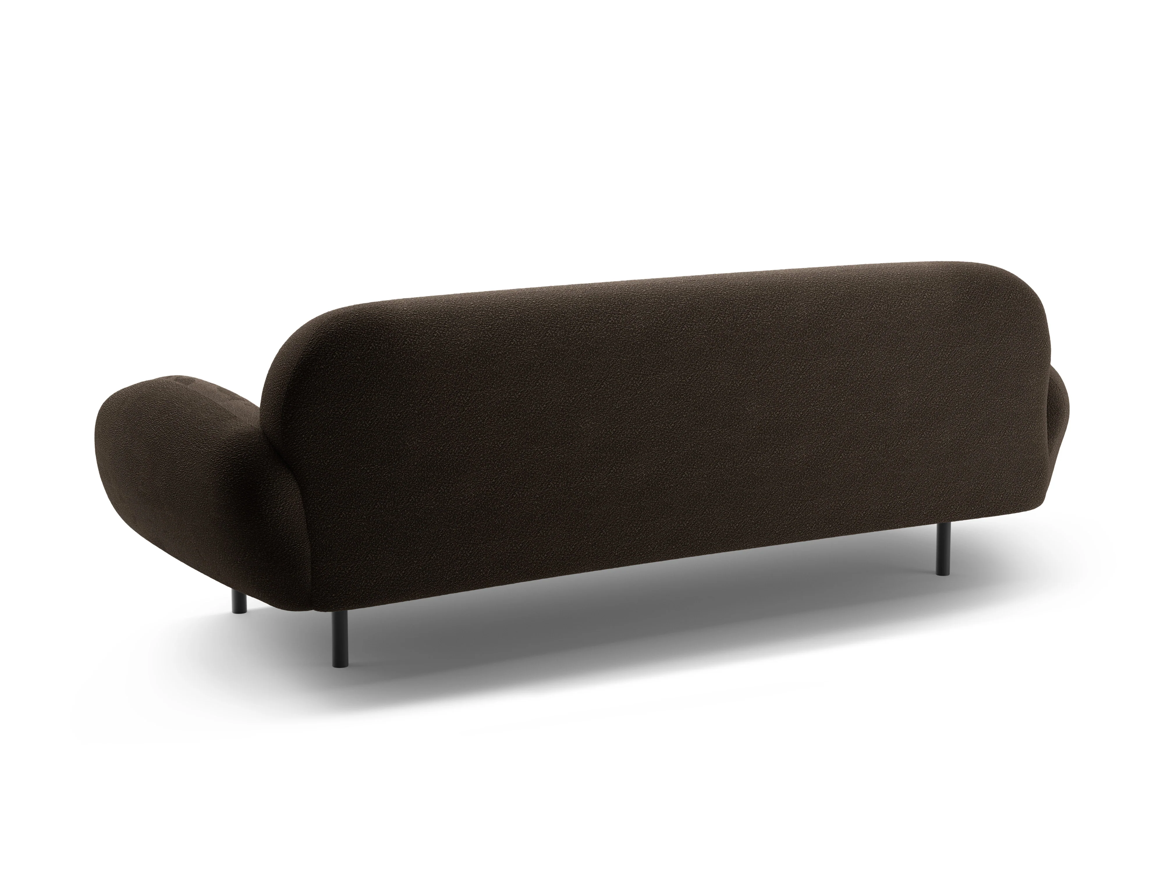 Sofa 3-osobowa POPPY brązowy boucle - Image 4