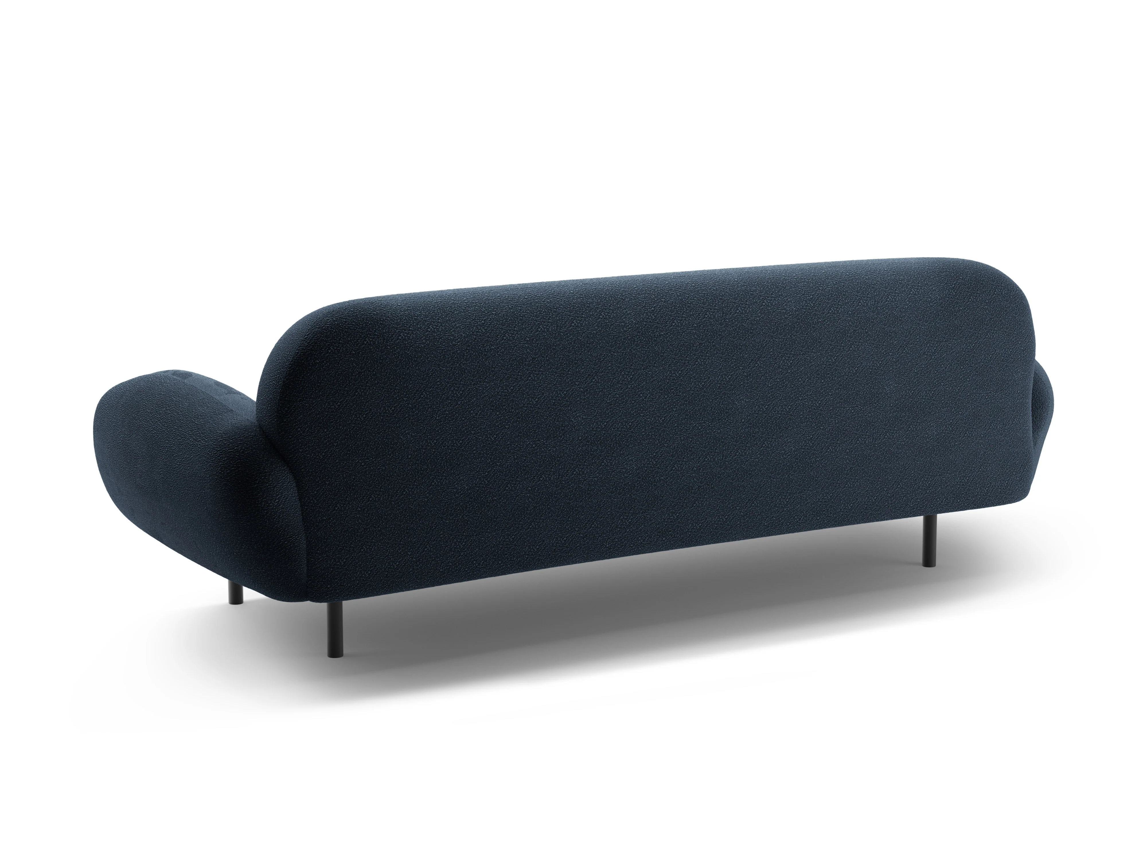 Sofa 3-osobowa POPPY granatowy boucle - Image 4