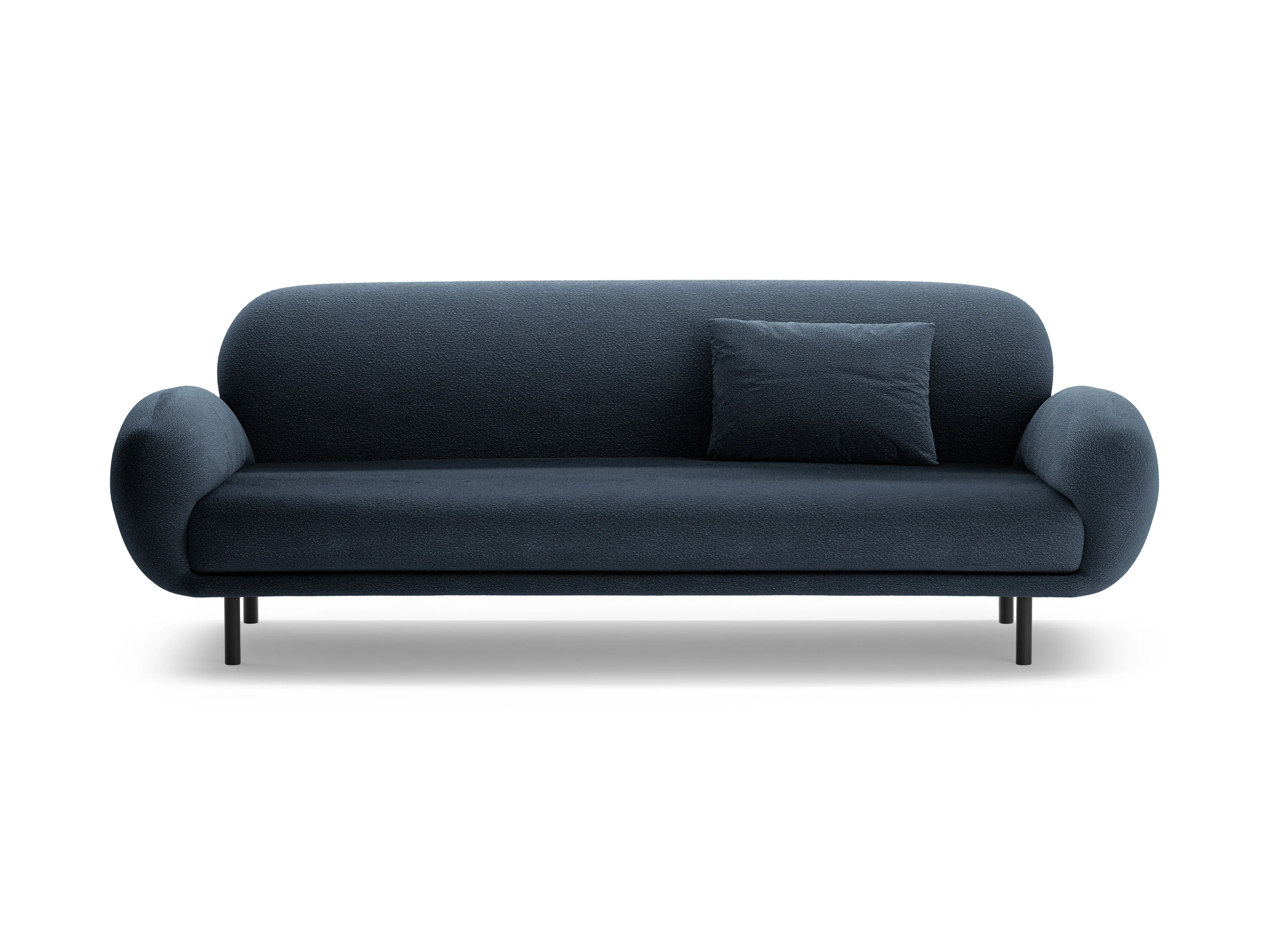 Sofa 3-osobowa POPPY granatowy boucle - Image 5